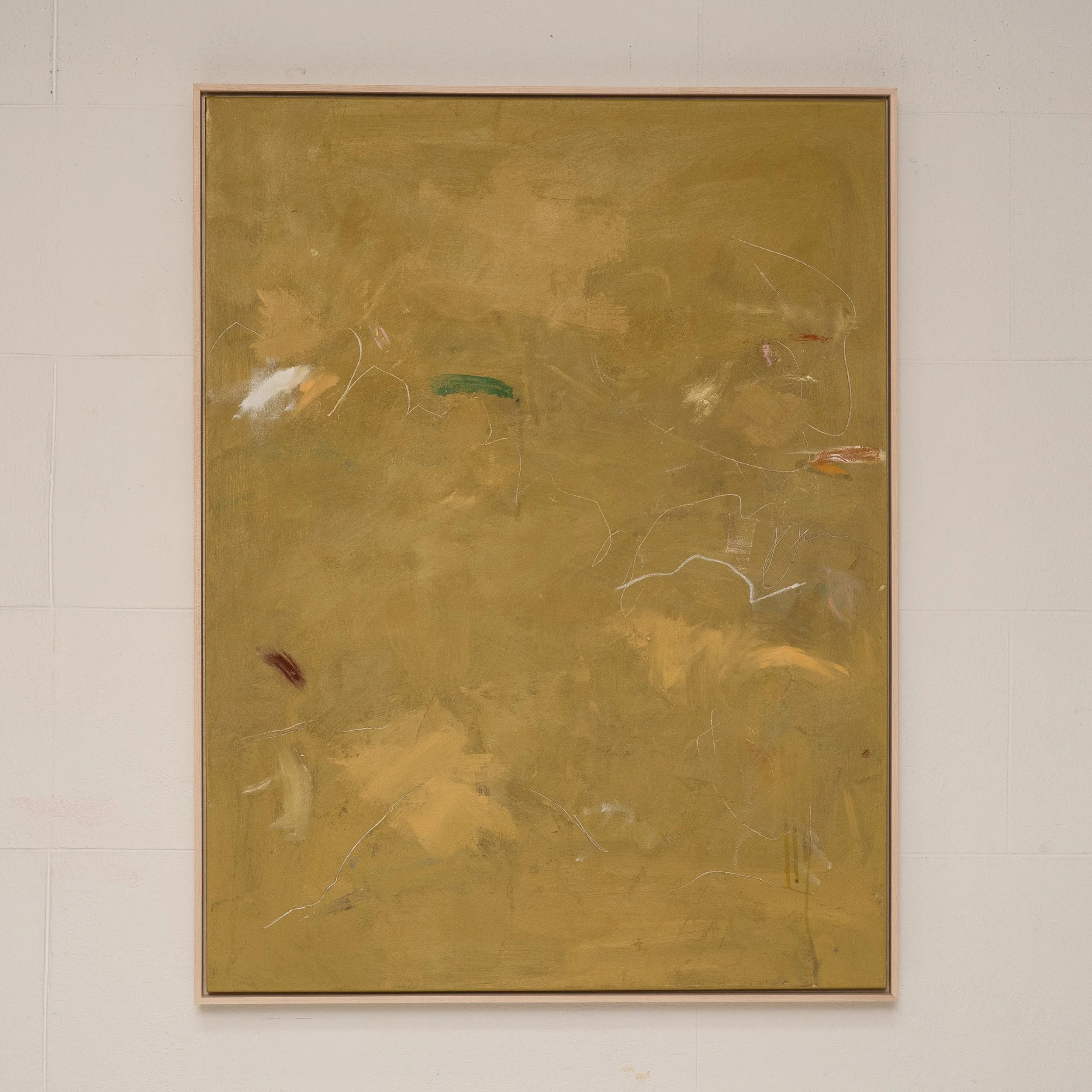 "Backseat of the Italian Rental Car" - 32" x 42" -SOLD