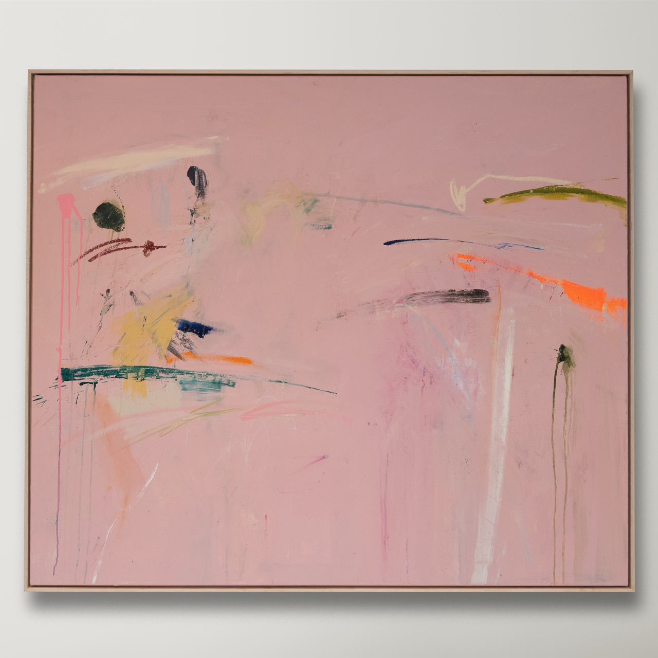 "Lenient Return Policy" - 48" x 56" - $3000