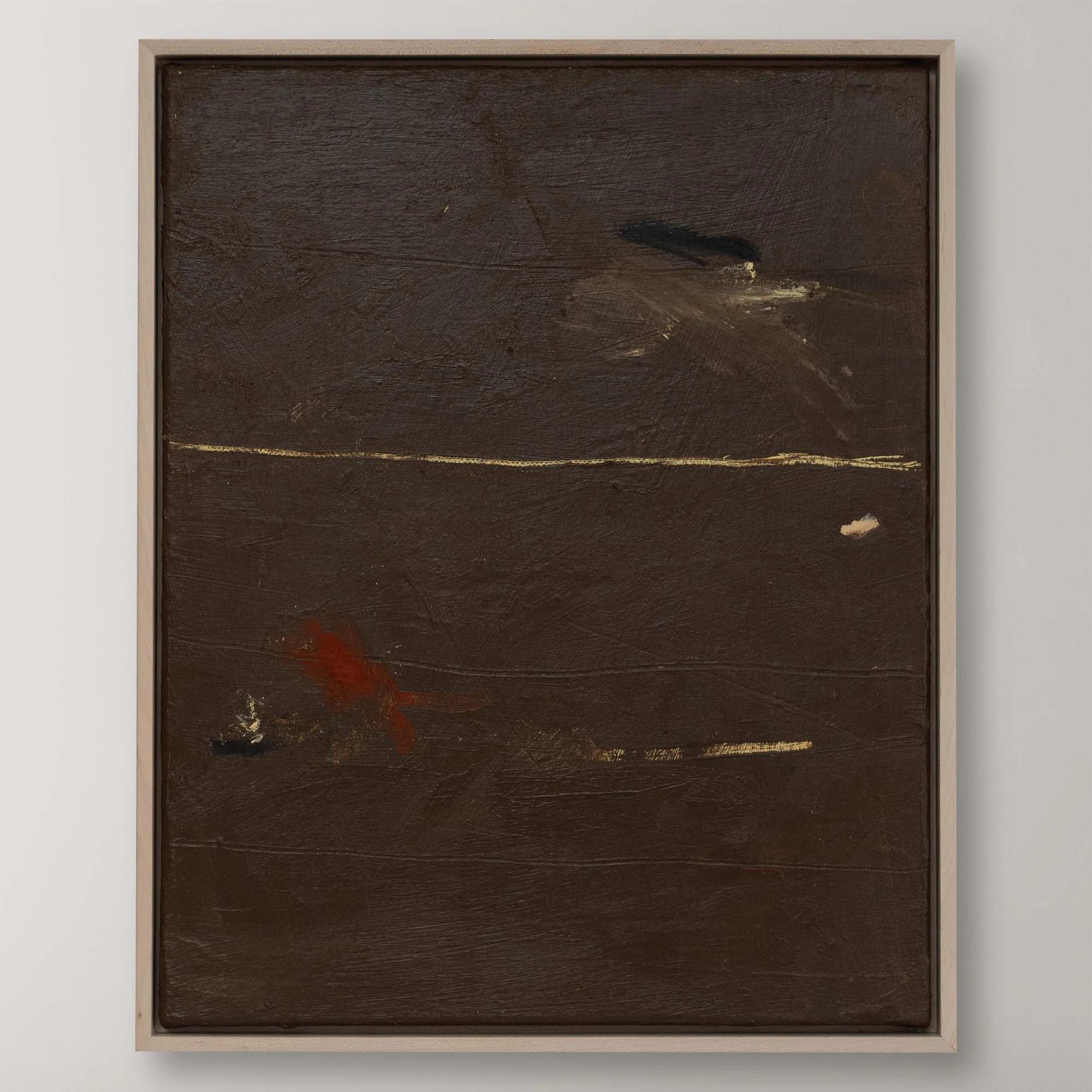 "Little Brown Painting" - 16" x 20"- SOLD