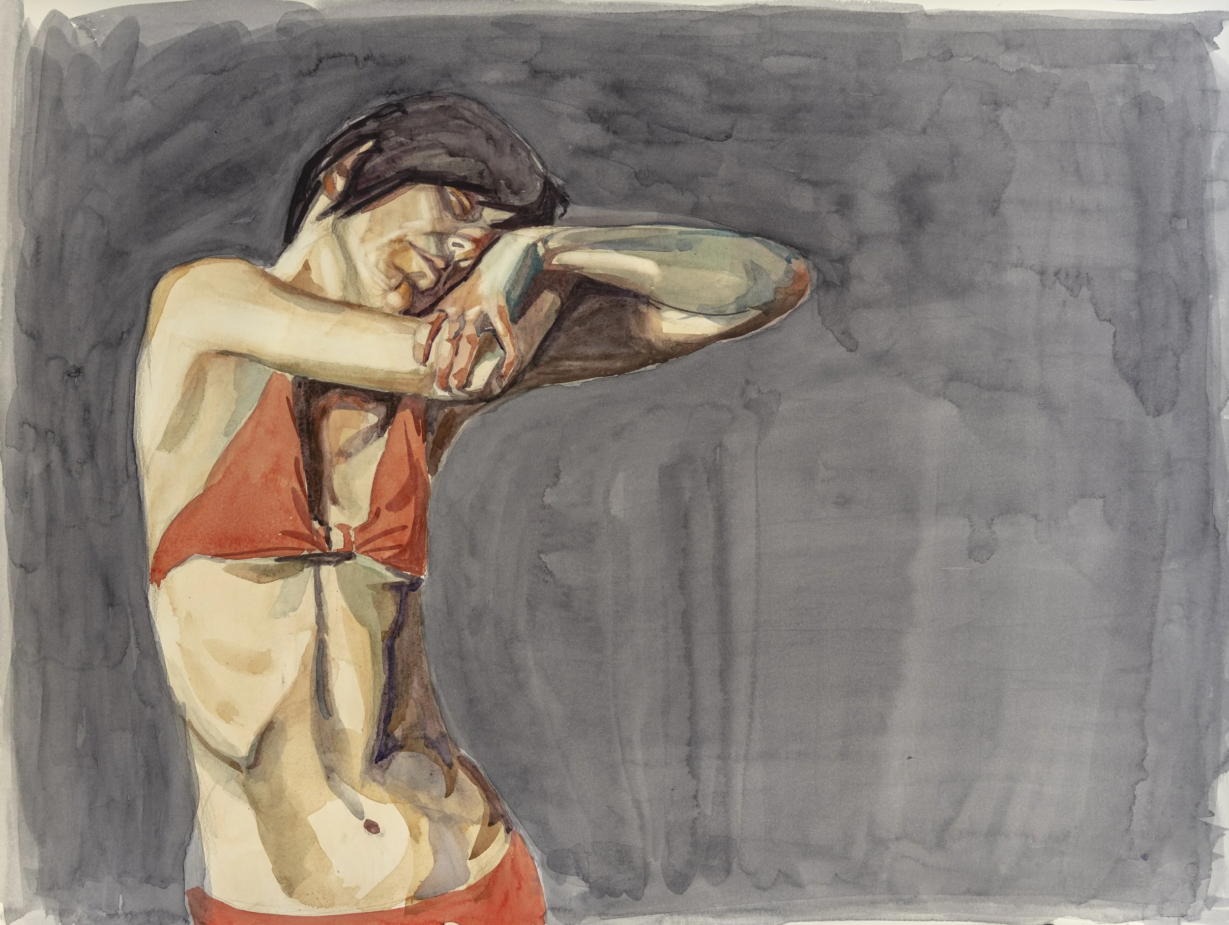 Watercolor, 18 x 24 inches