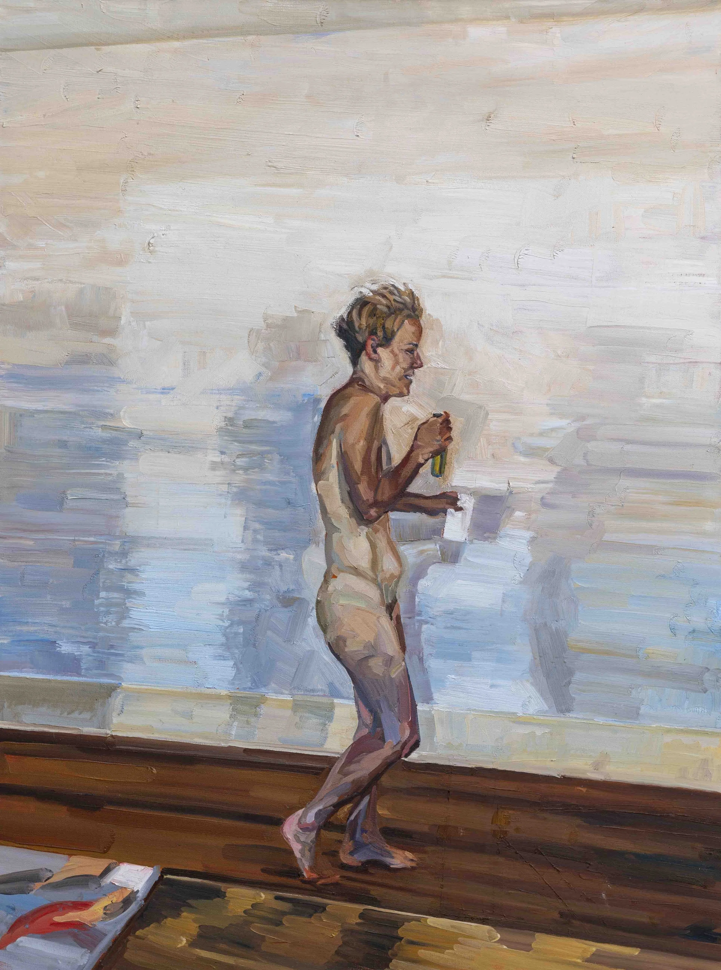 Caroline, oil, 36 x 42 inches