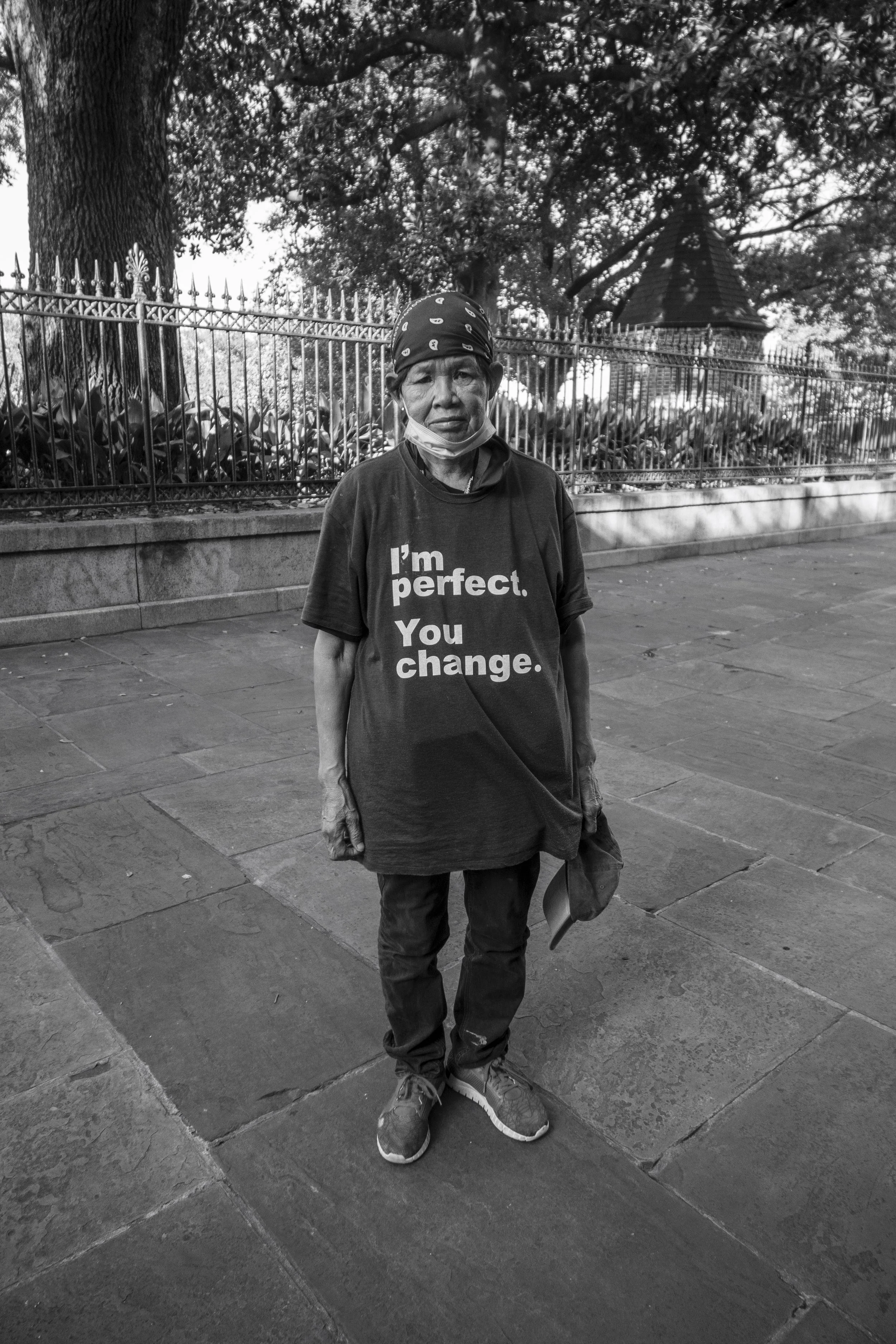 Photography - "I'm perfect. You change."