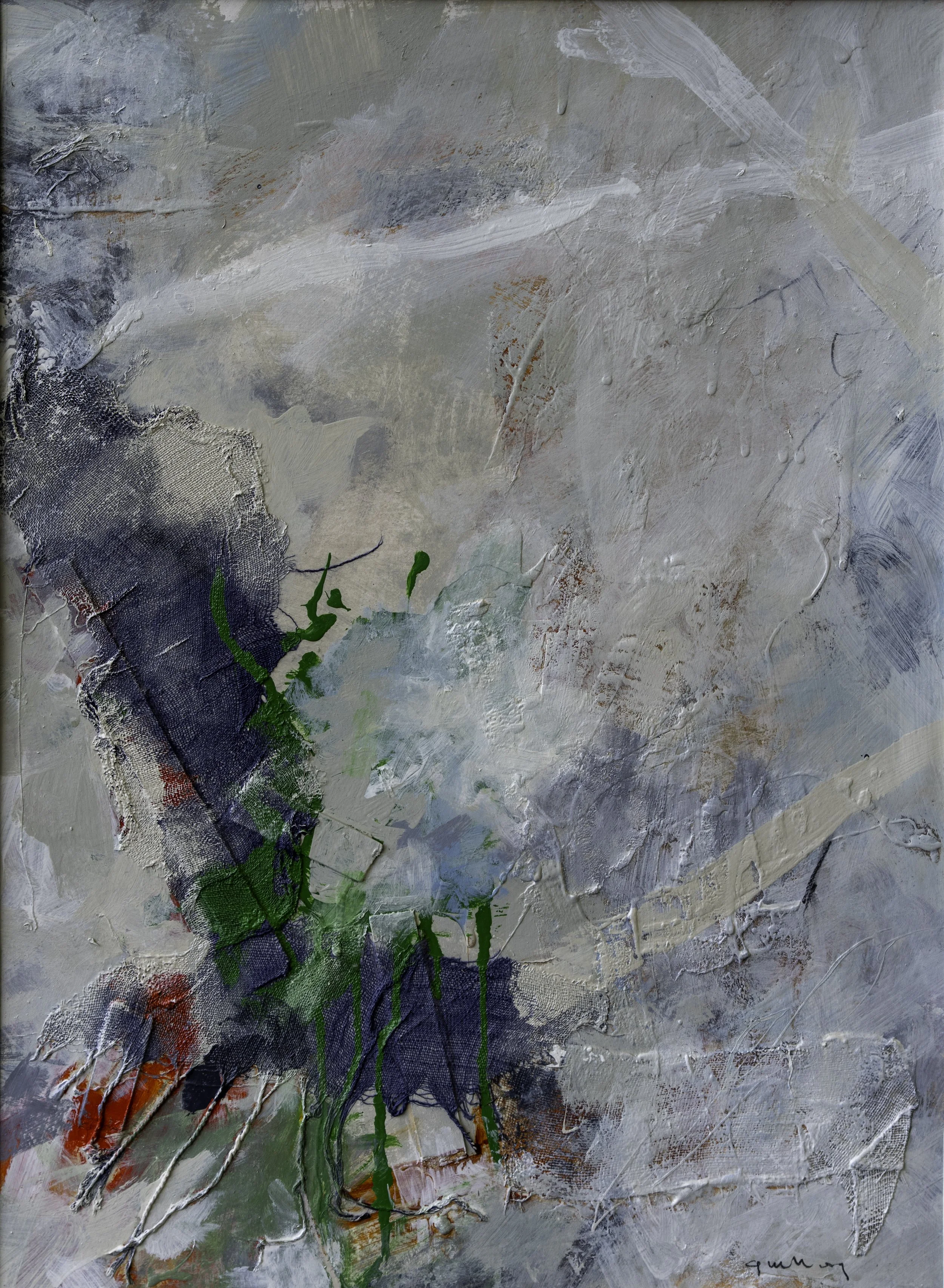 Mixed media, 18 x 24 inches