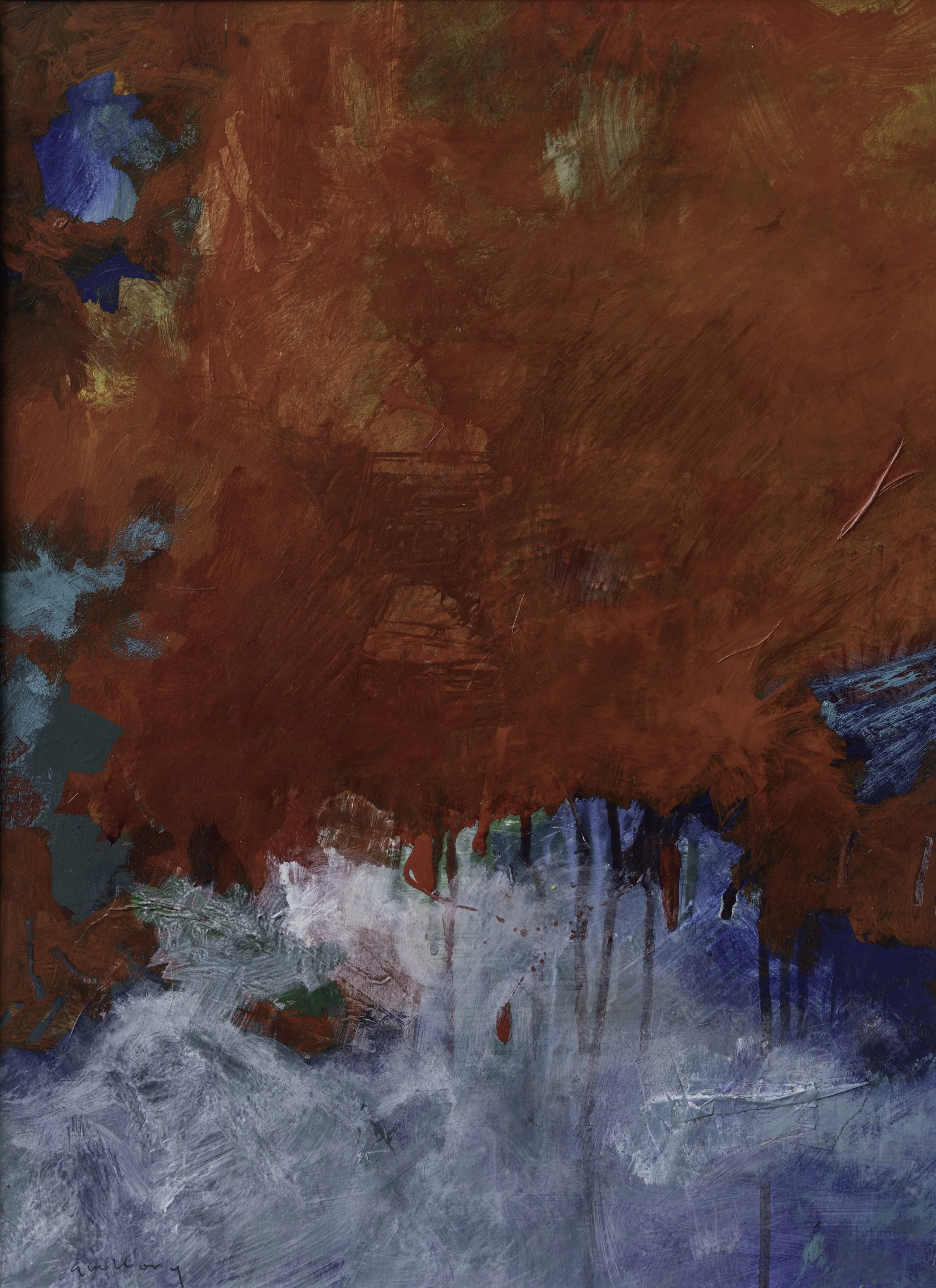 Mixed media, 18 x 24 inches