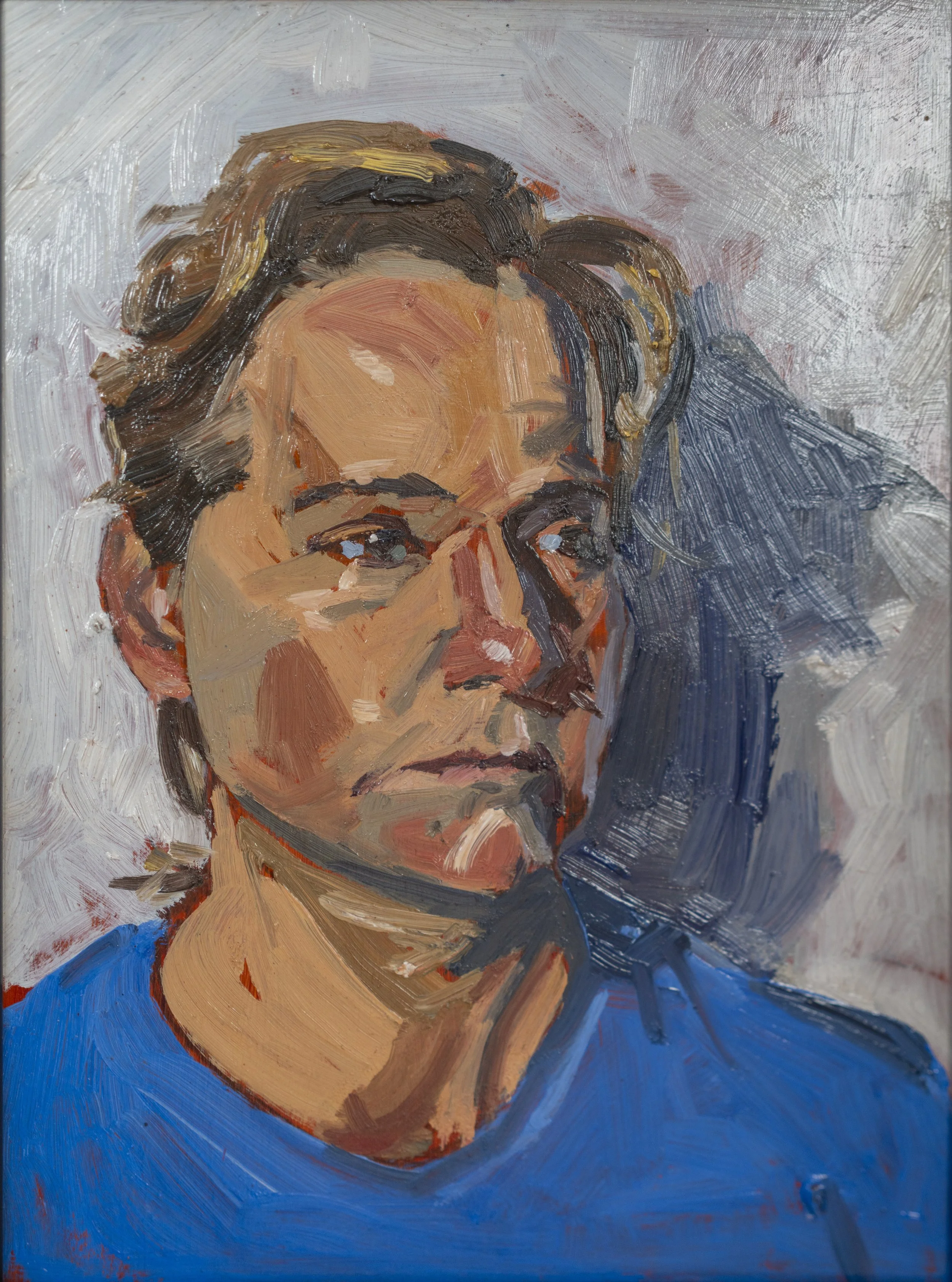 Caroline, oil, 9 x 12 inches