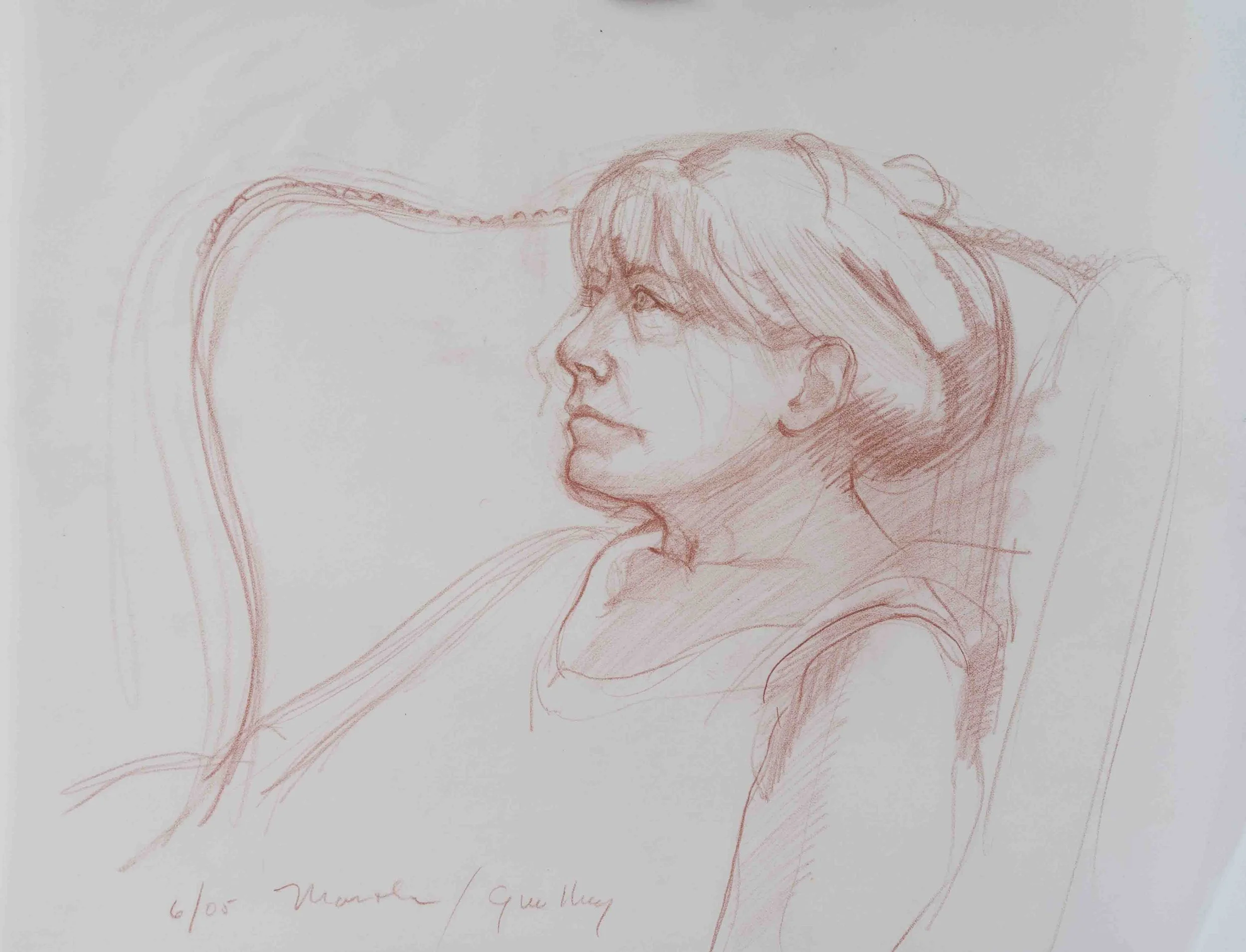 Sister, 9 x 12 inches