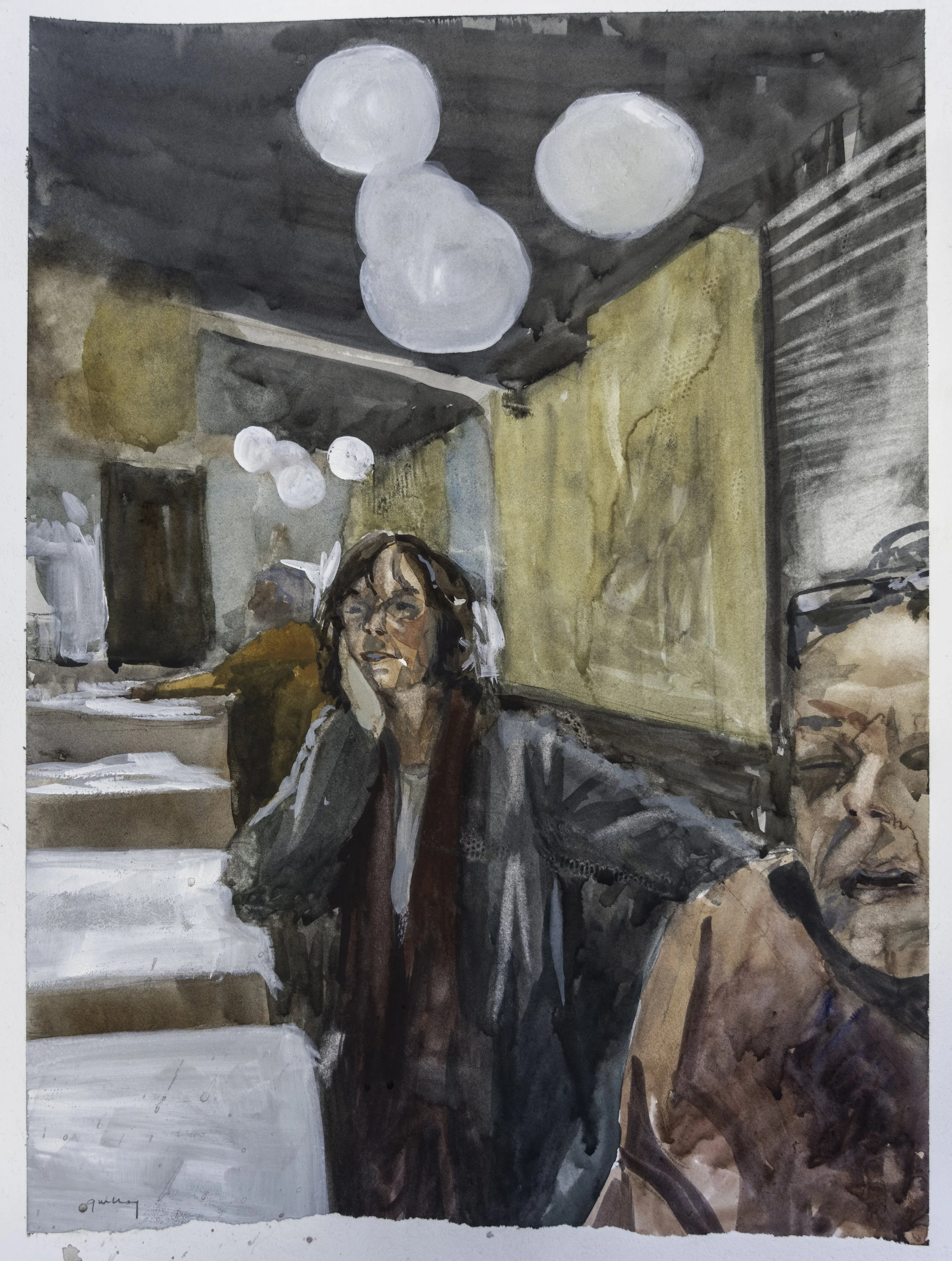 Watercolor, 16 x 20 inches