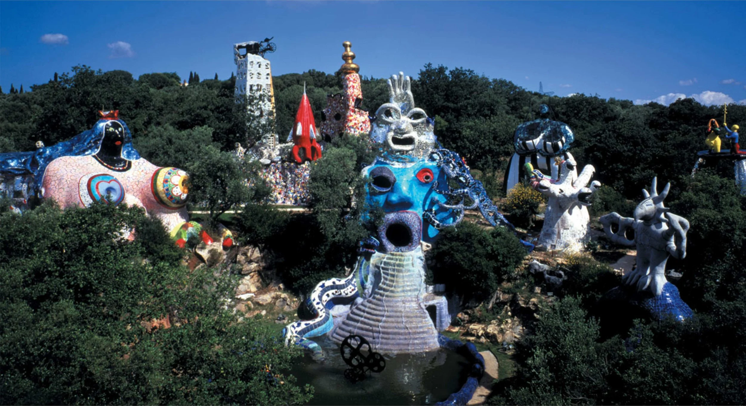 Niki de Saint Phalle’s Tarot Garden