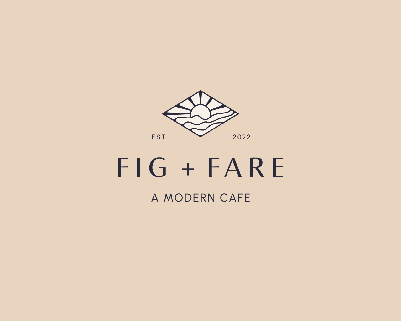 Fig + Fare Modern Brand Kit