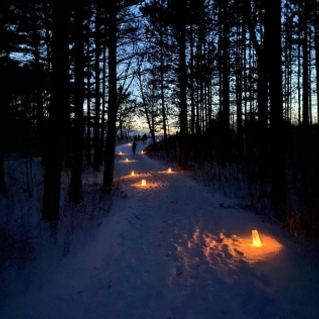 Luminaria Trail Night + Hot Chocolate @ Northern Heights