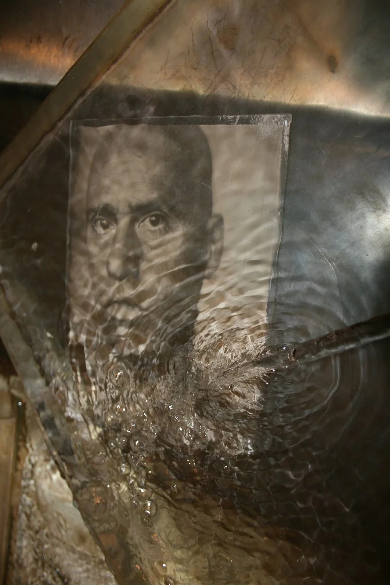 5 x 7 Amprotype "Self Portrait"