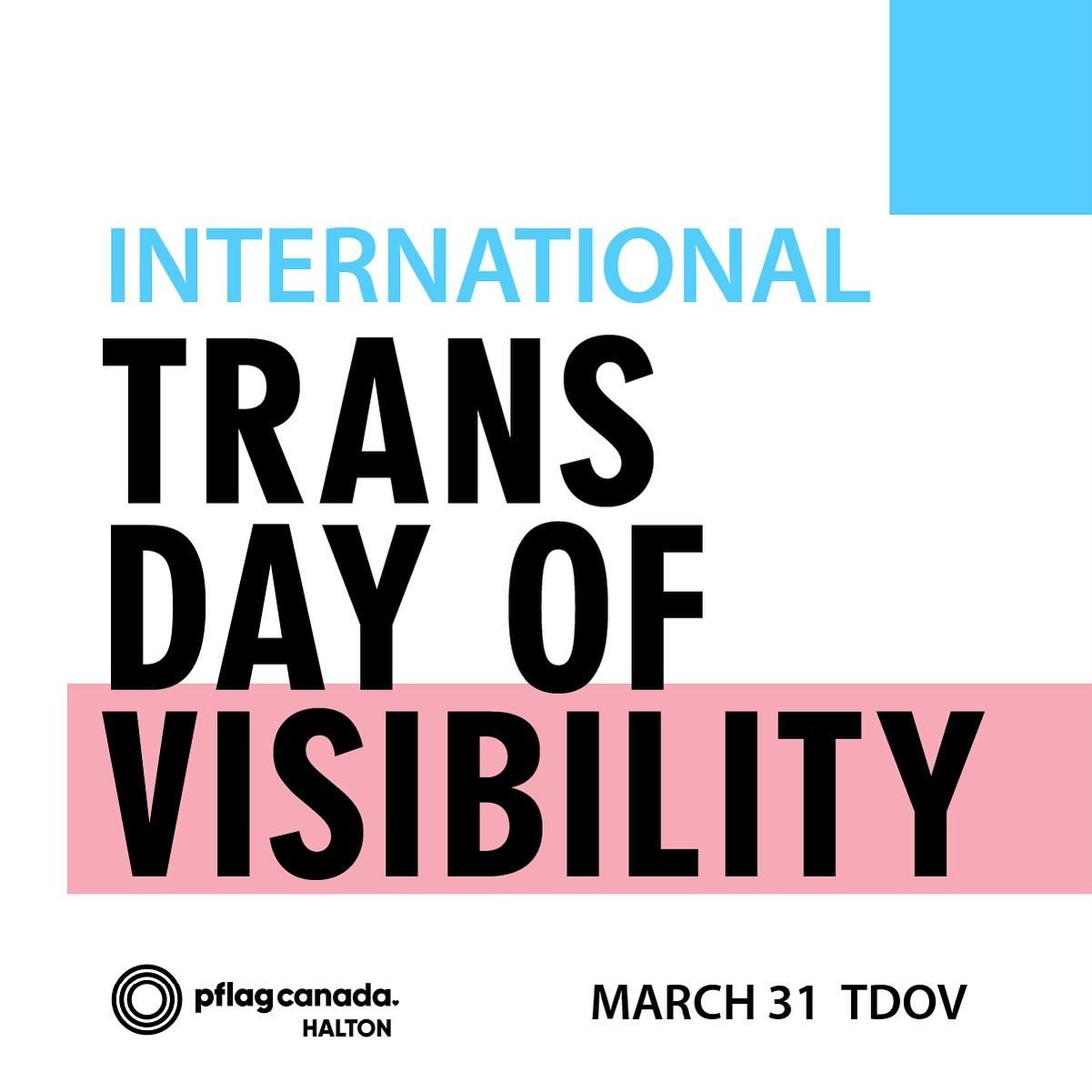 Today is International Transgender Day of Visibility (TDOV) 🏳️&zwj;⚧️ where we celebrate trans joy🩵, trans love🩷and trans courage🤍 in the face of growing discrimination and transphobia. 

We see you. You are loved.
Trans rights are human rights.
