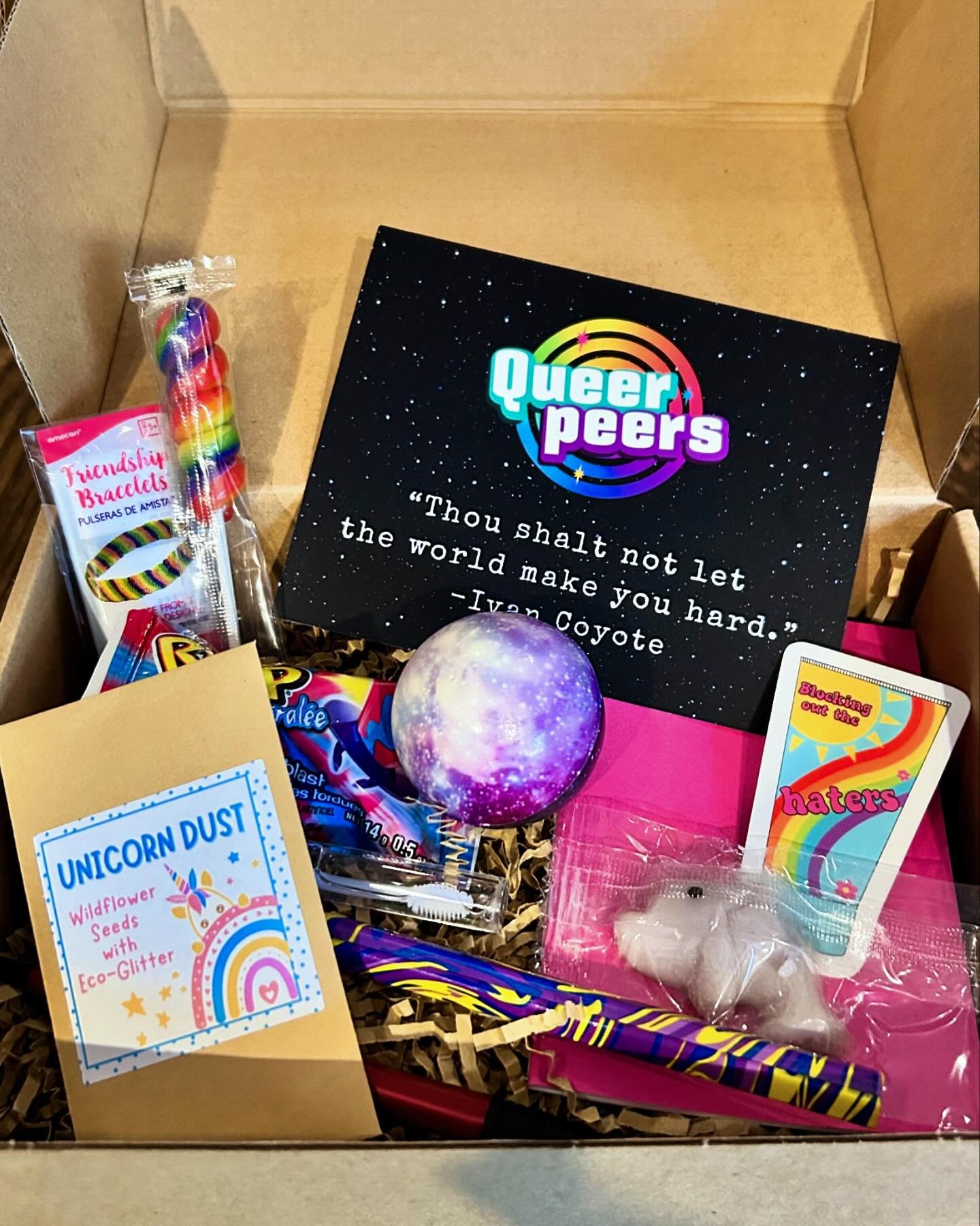 Thanks to our friends at #enbridge we are pleased to be able to offer our new Queer Peers kits for free to 2SLGBTQIA+ youth! 

We&rsquo;ll have these available at our upcoming Queer Peers in Milton (May 16) and Burlington (May 23).