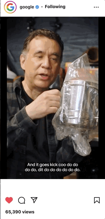 Google_ForwardRhythm_Fred Social Post Screen Cap.gif