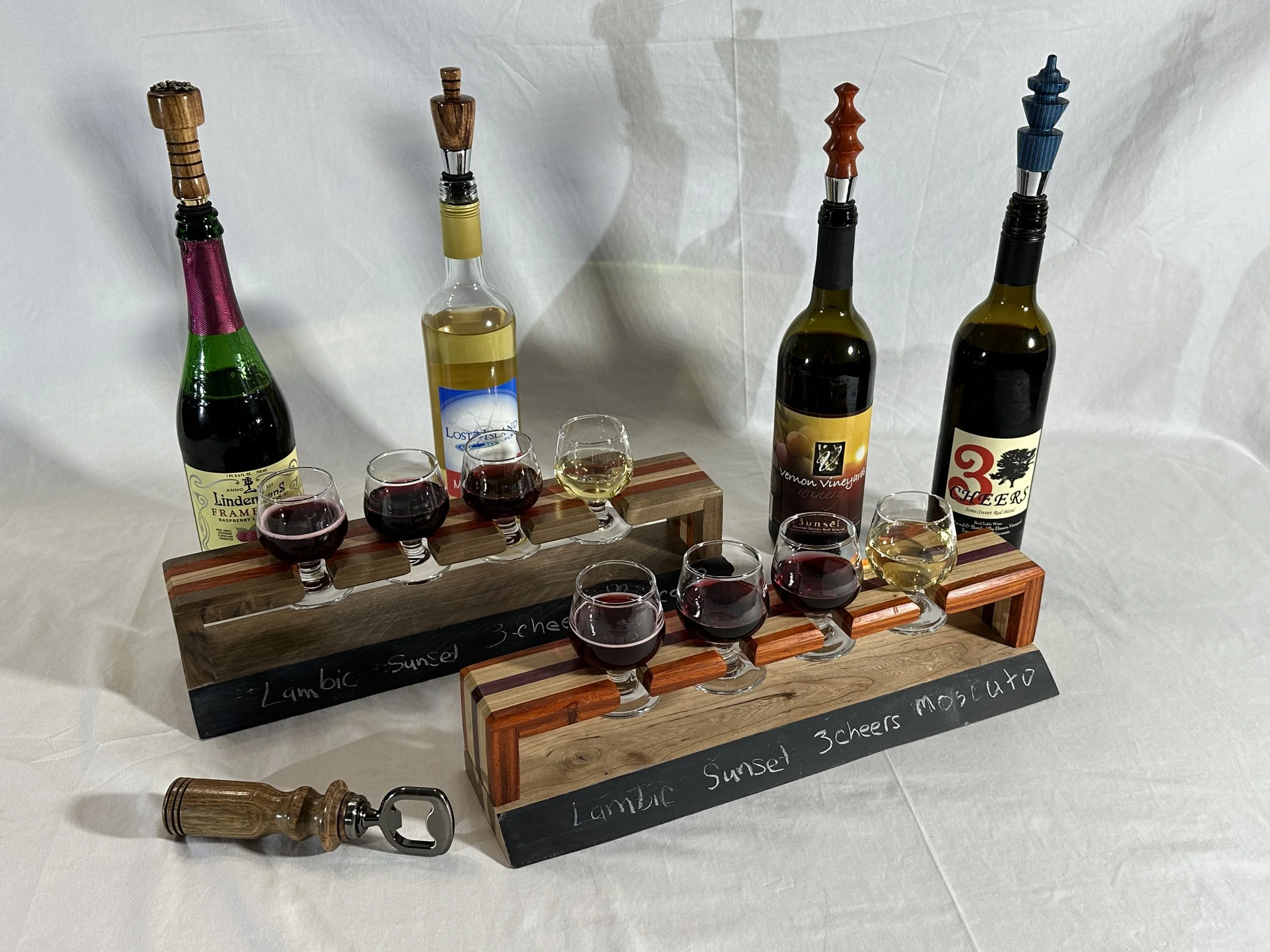 Macellaro Made Beer/Wine Flight Tasting Sets - Wine tasting party!!!! 