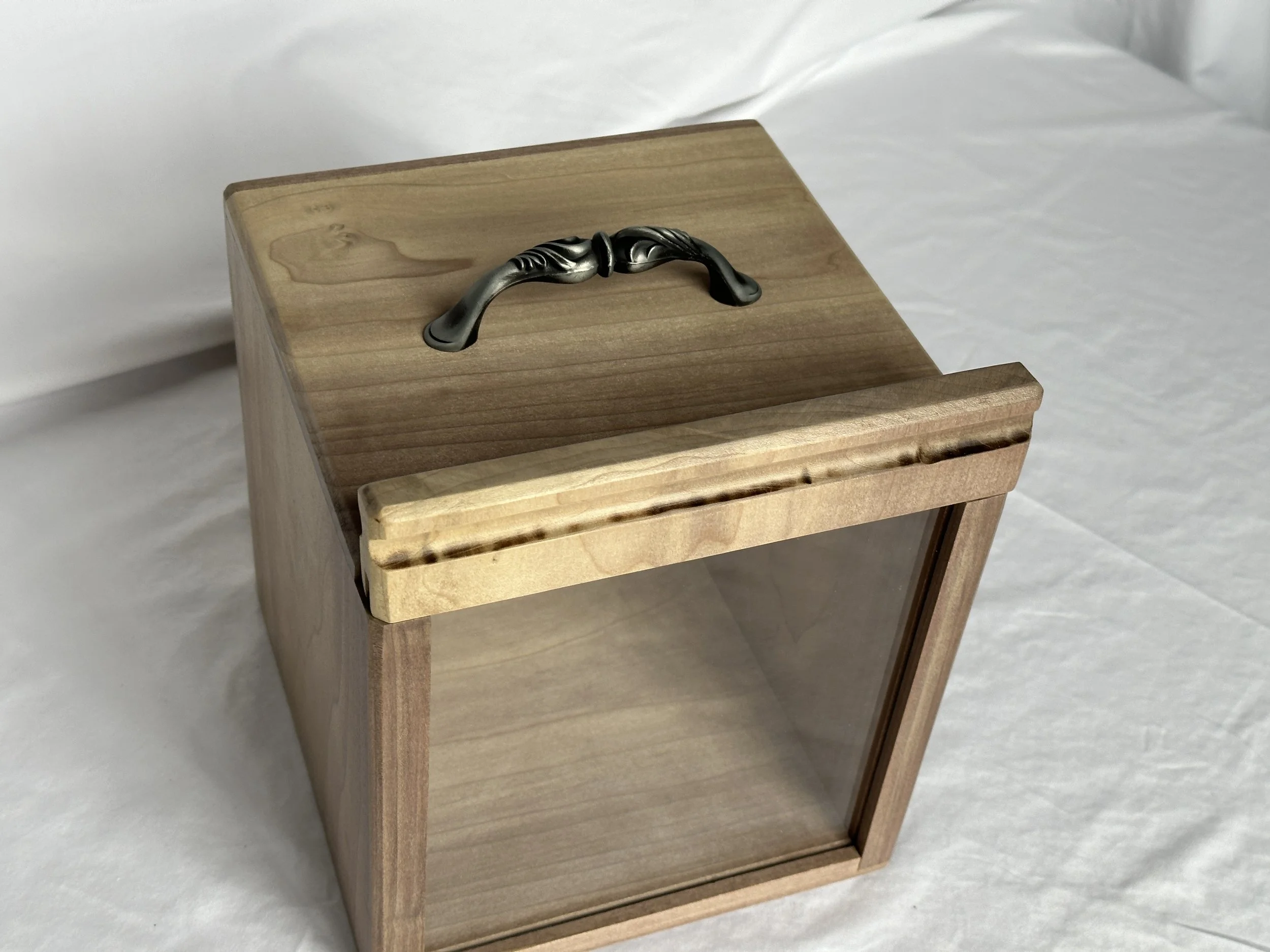 Purple Rain Poplar Top Shelf Cocktail Smoker Box SB00007