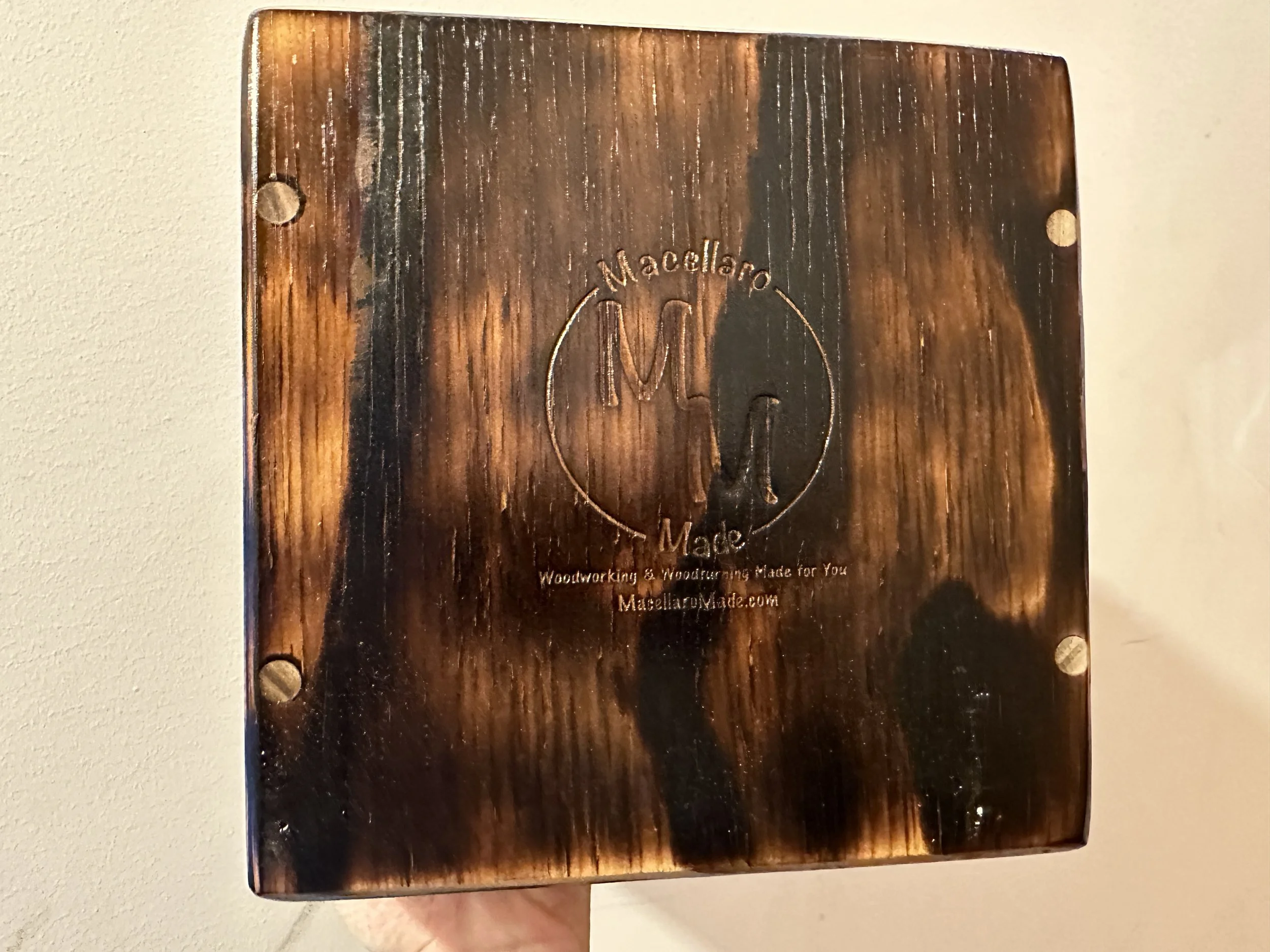 Add Custom Laser Engravings to any Rail Cocktail Smoker Box