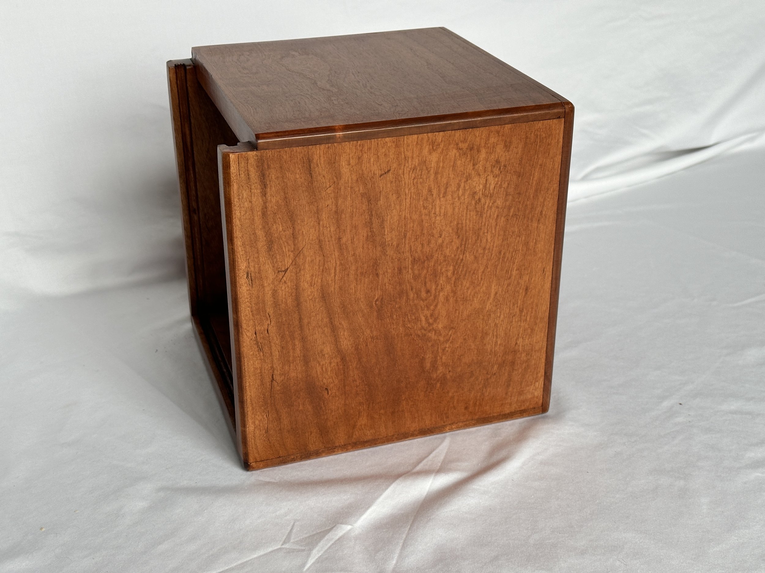 Cherry Top Shelf Cocktail Smoker Box with Vintage Cherry Stain (Copy)