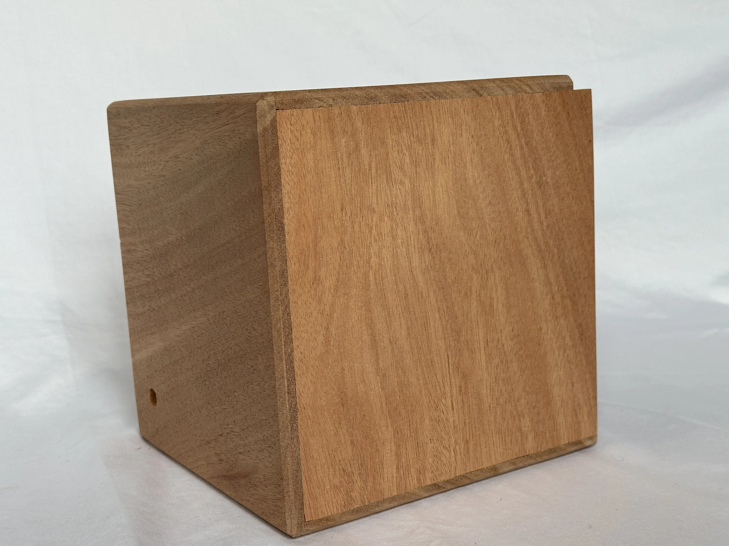 Macellaro Made African Mahogany Top Shelf Smoker Box SB00004