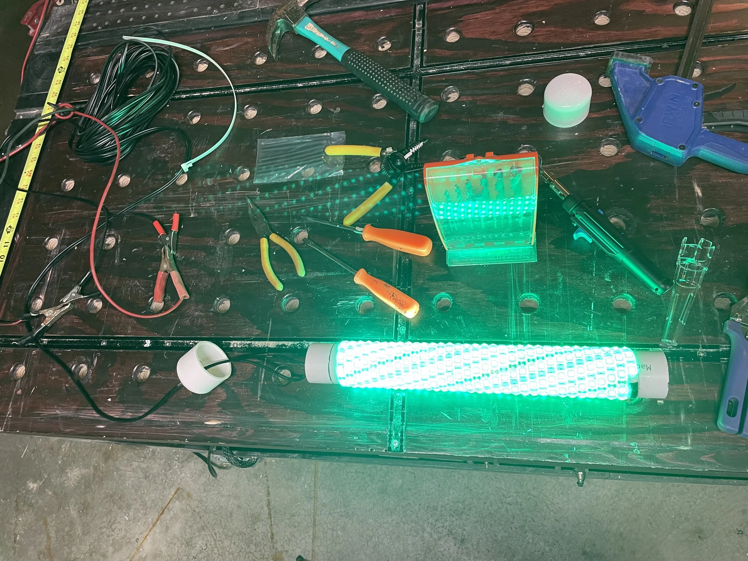 Carly Tackles...DIY Underwater LED Fishing Light