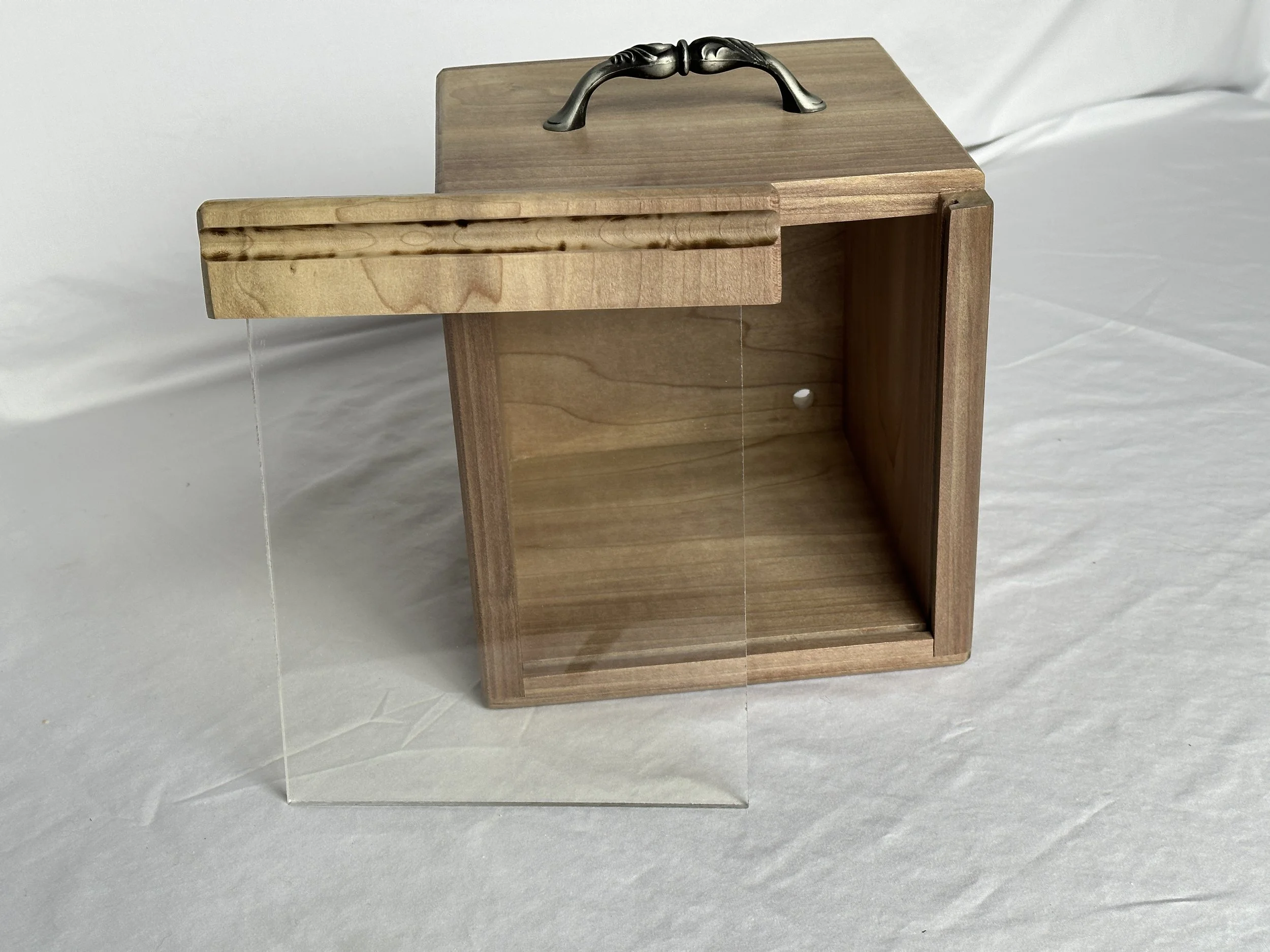 Purple Rain Poplar Cocktail Smoker Box SB00007