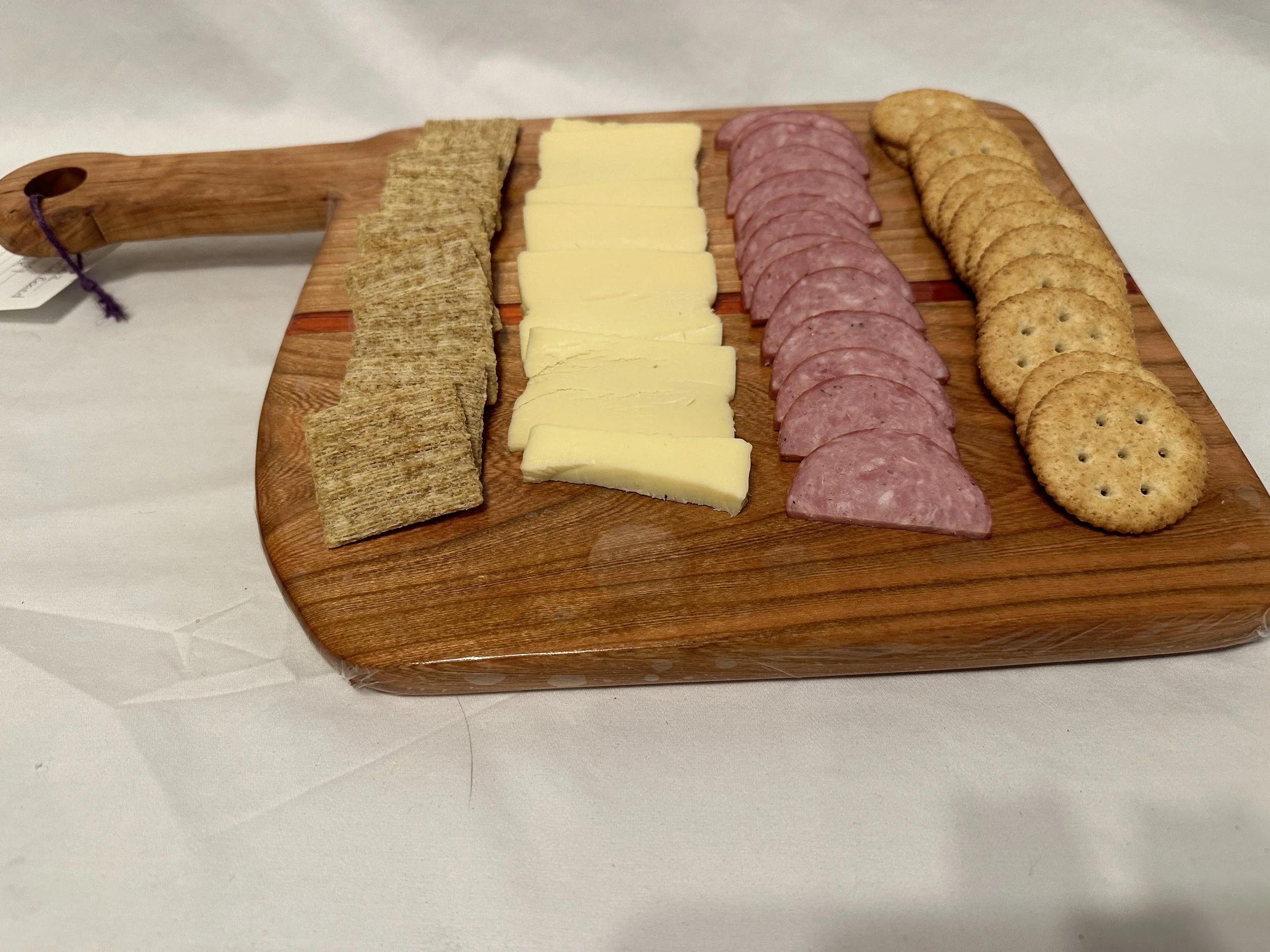 Charcuterie Board - Cherry and Paudek woods. 100% Food Safe - ST00001