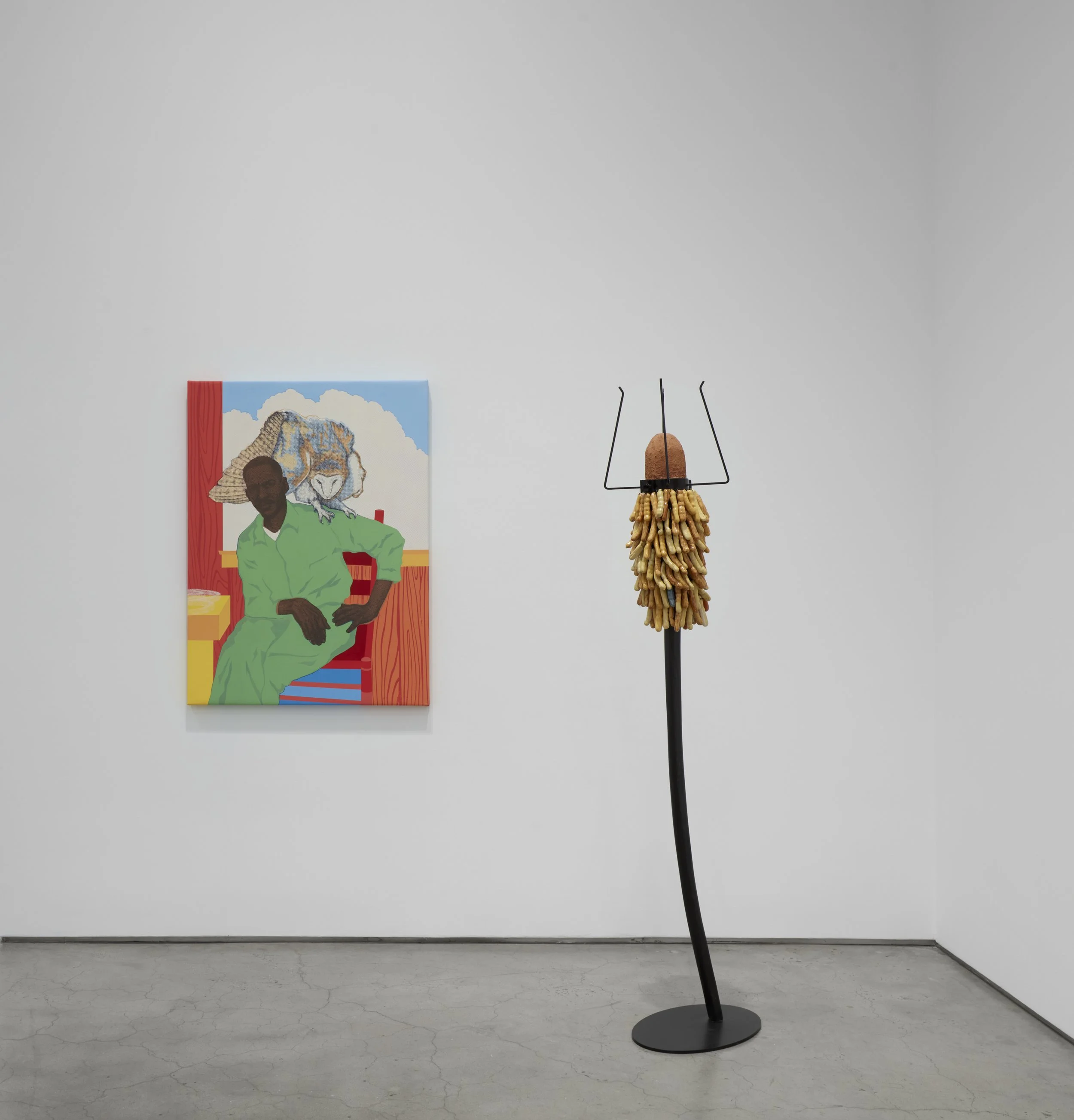 Installation view: Material conditions of Becoming; Boesky Gallery, NY, NY
photo credit: Jason Wyche/ Courtesy of Boesky Gallery, New York