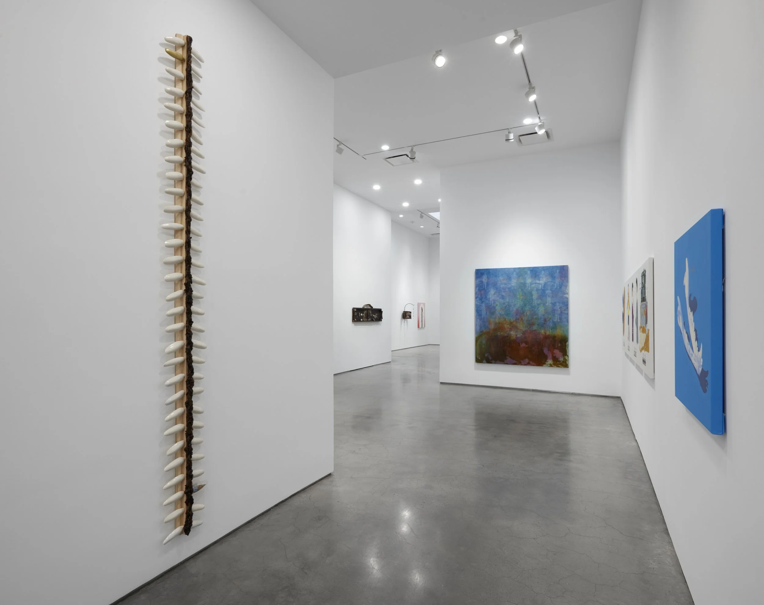 Installation view: Material Conditions of Becoming; Boesky Gallery, NY, NY
photo credit: Jason Wyche/ Courtesy of Boesky Gallery, New York