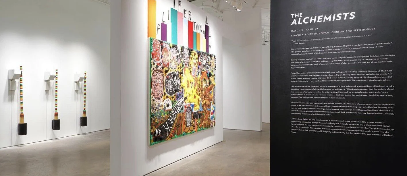 The Rhythm Section installation view_Johnson Lowe Gallery, Atlanta, GA.
