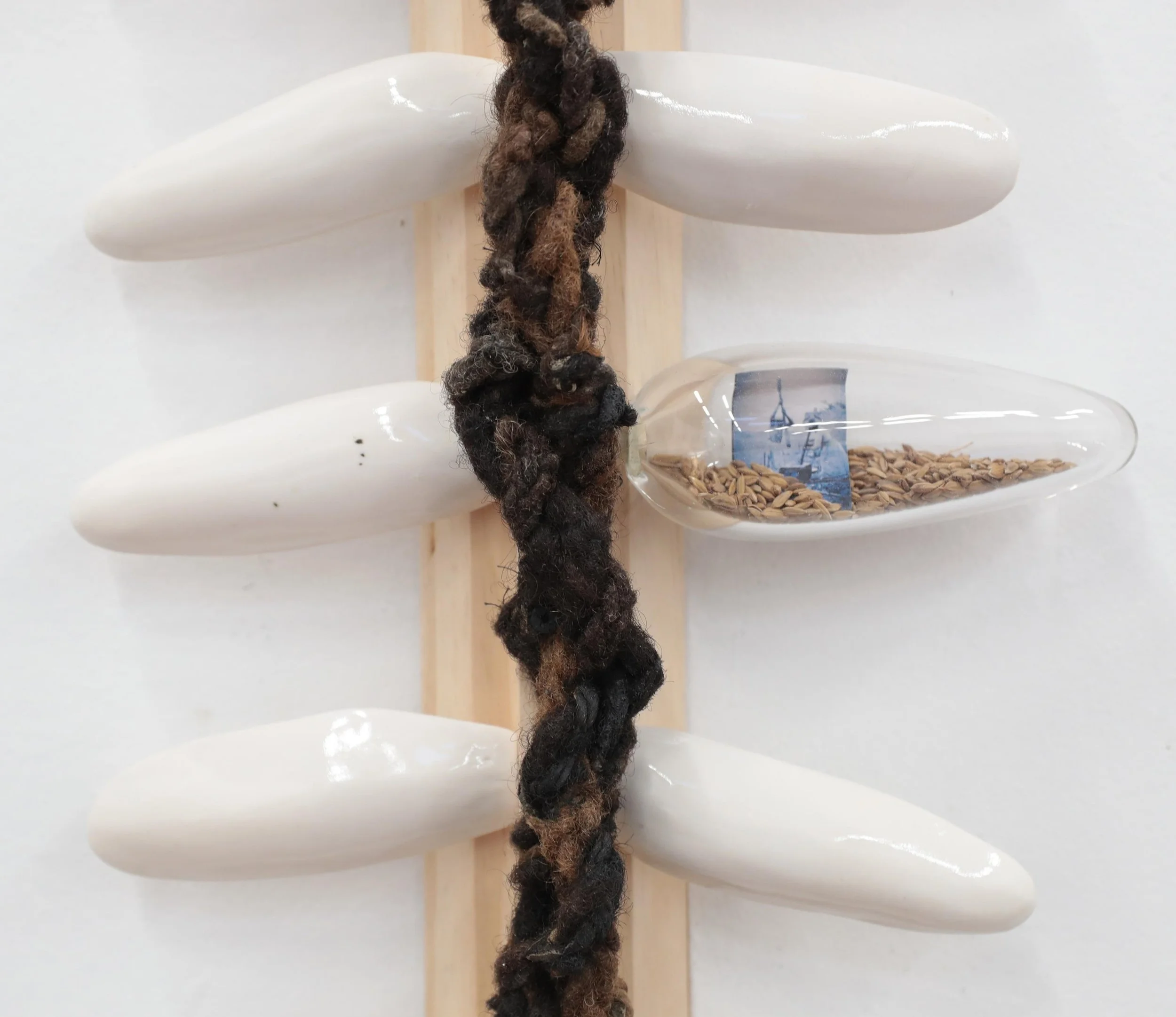 Backbone (detail); 2026.
photograph by Benita Nnachortam