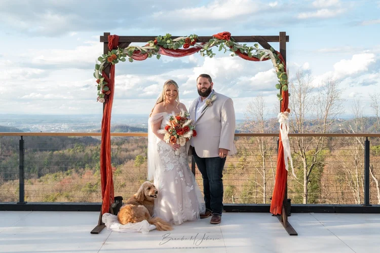 Abbey Skaggs wedding portrait