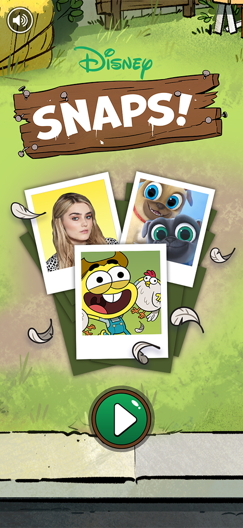 Big City Greens-themed title screen