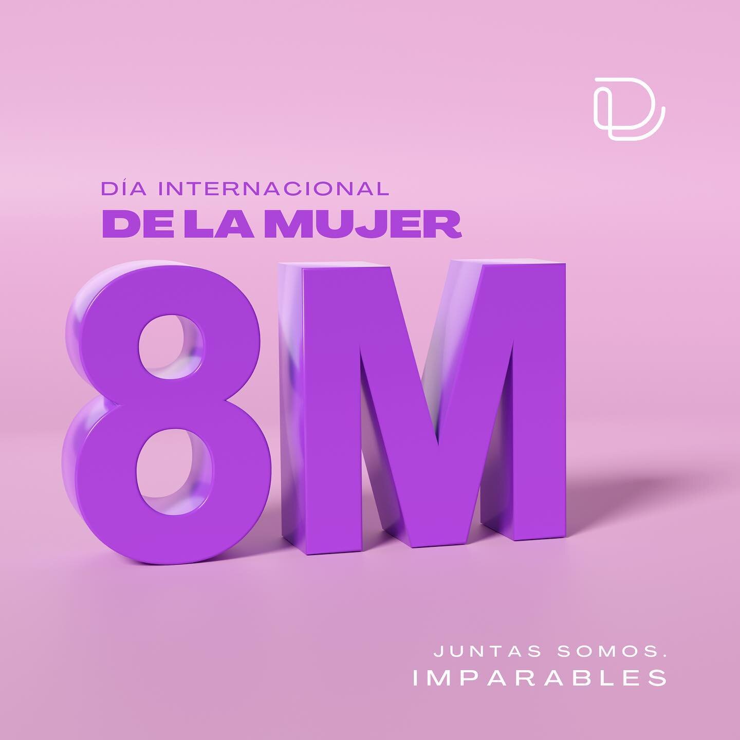 💜Hoy 8 de marzo conmemoramos el d&iacute;a internacional de la mujer.

💜Conmemoramos la lucha de las mujeres por la igualdad, la reivindicaci&oacute;n de sus derechos y la erradicaci&oacute;n de la violencia hacia las mujeres. 

#8M #diainternacion