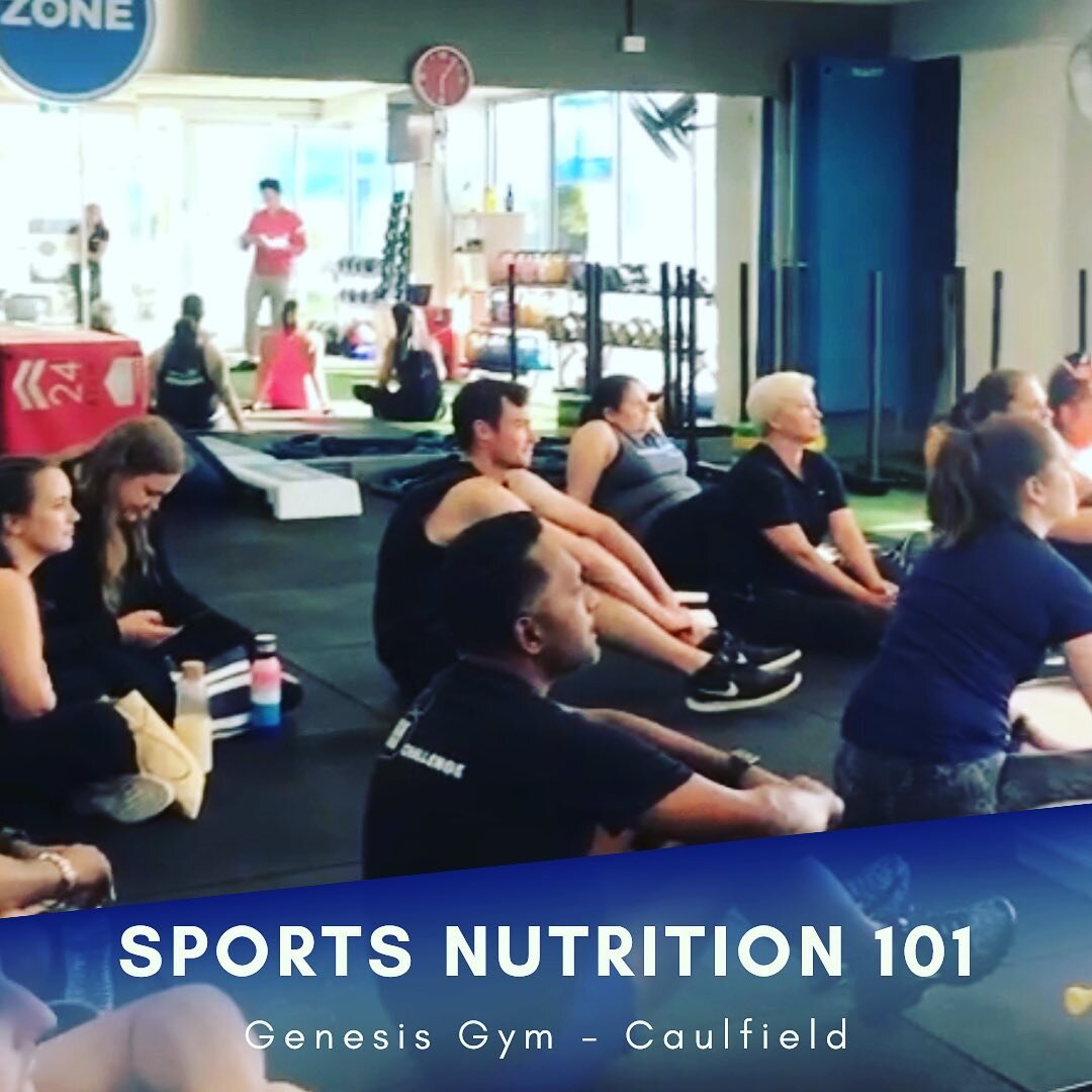 💪🏼 My health career started in the gym over 20 years ago. So when I got the call to come and chat to members, naturally I had to go! 

✅ Topics covered included supplements, fad diets, and protein. 

🙏🏼 Thanks to @genesisfitnesscaulfield for host