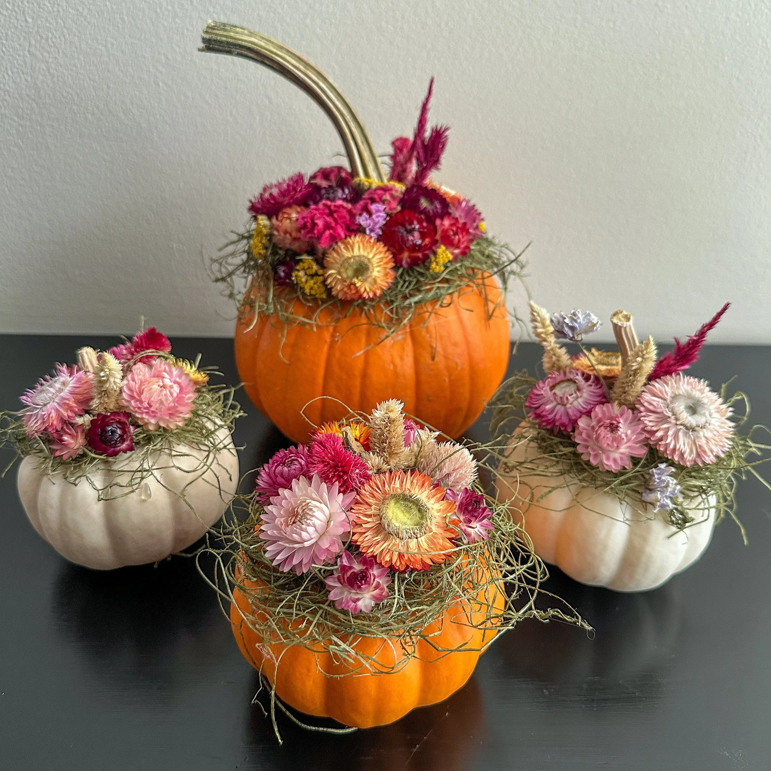 Dried Flower Pumpkin Workshop