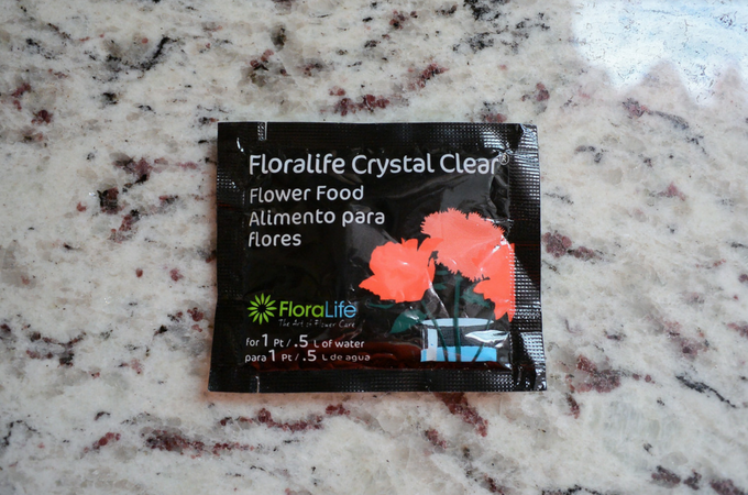 flower food packet