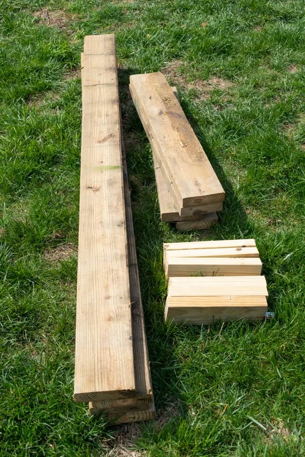 lumber for raised beds
