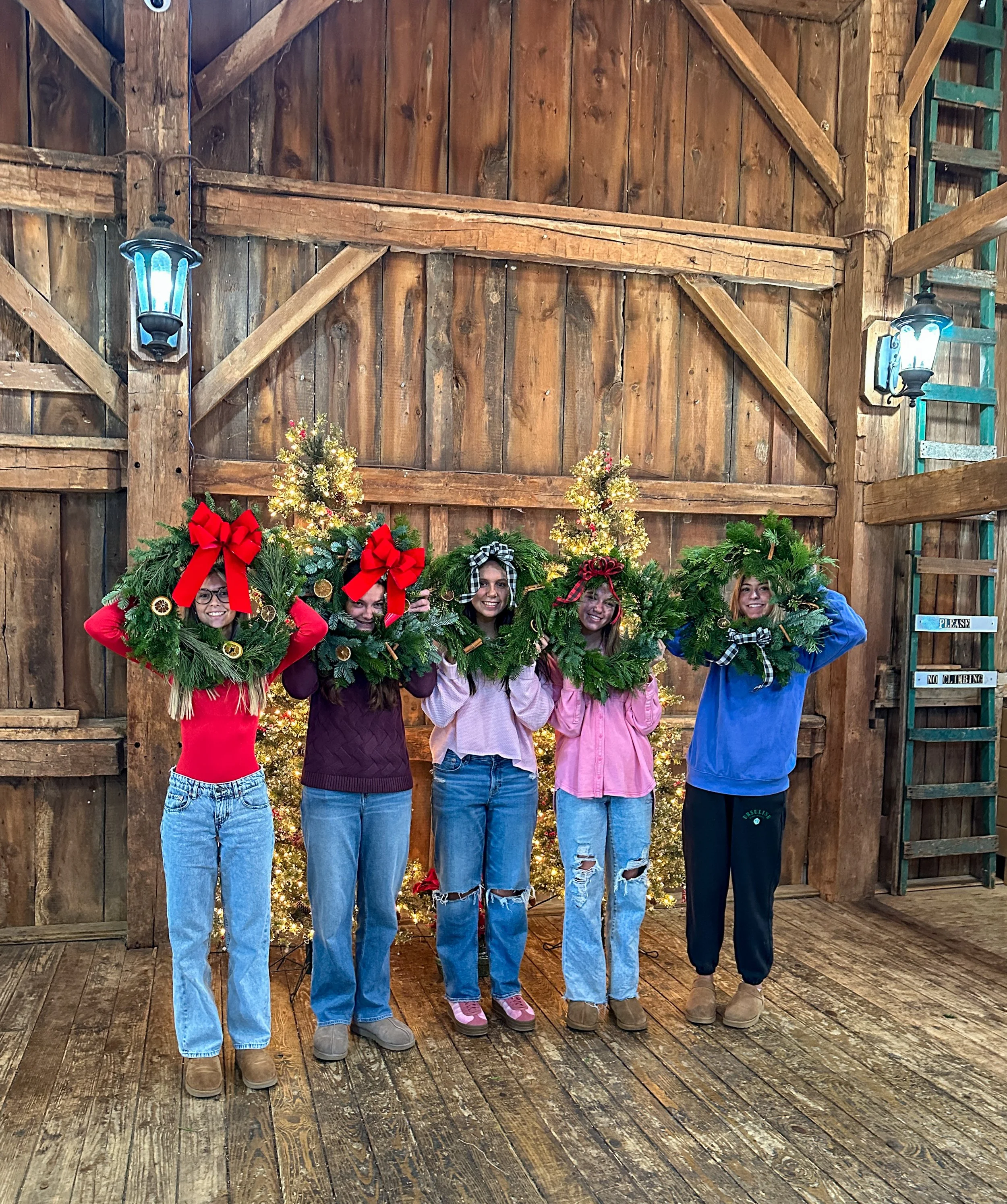 Christmas Wreath Workshops at Niederman Farm