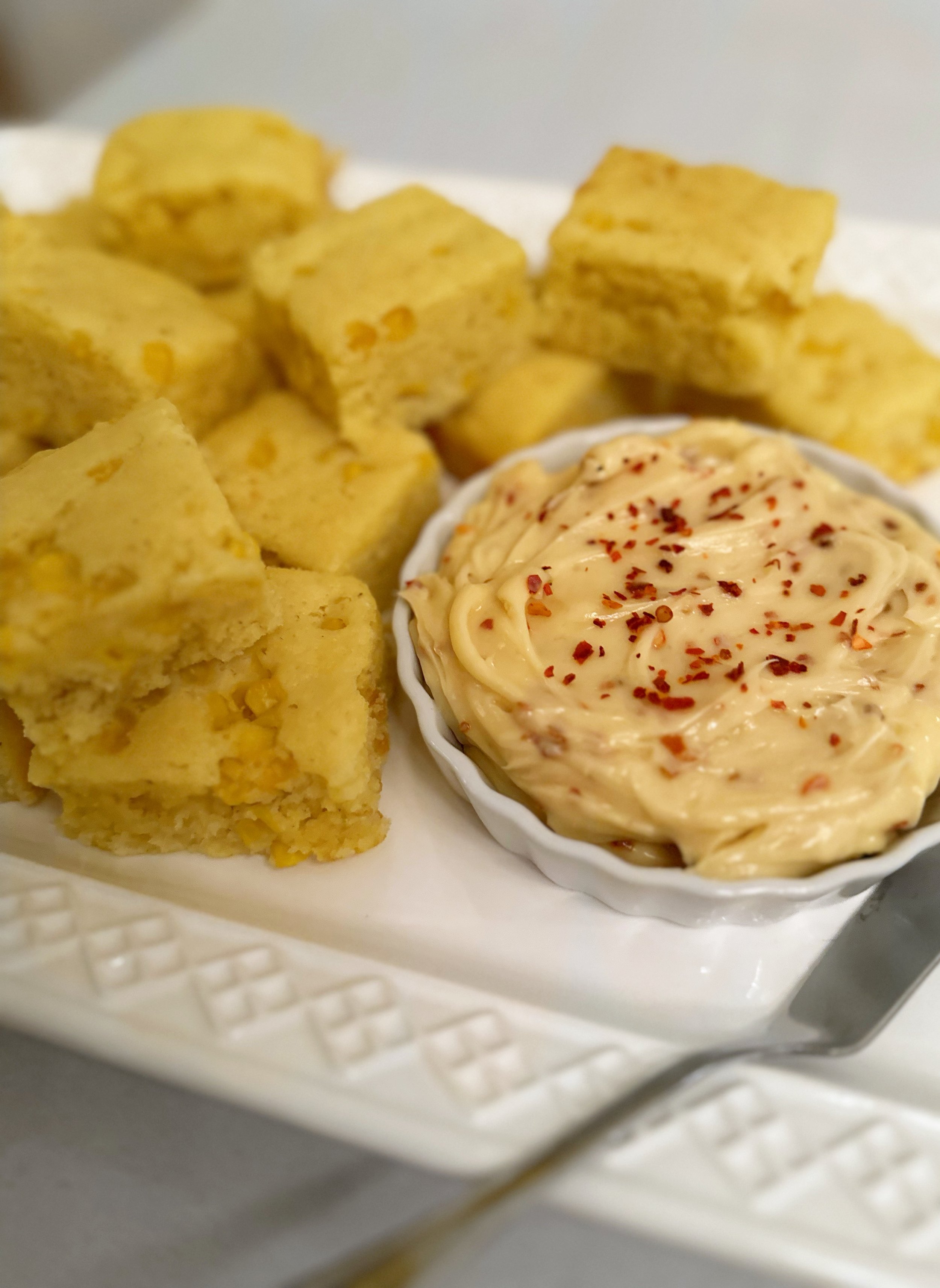 Cornbread With Mike s Hot Honey Butter AnAmazing Appetite how-to-make-honey-butter-cornbread-i-the-best-cornbread-ever-i-using