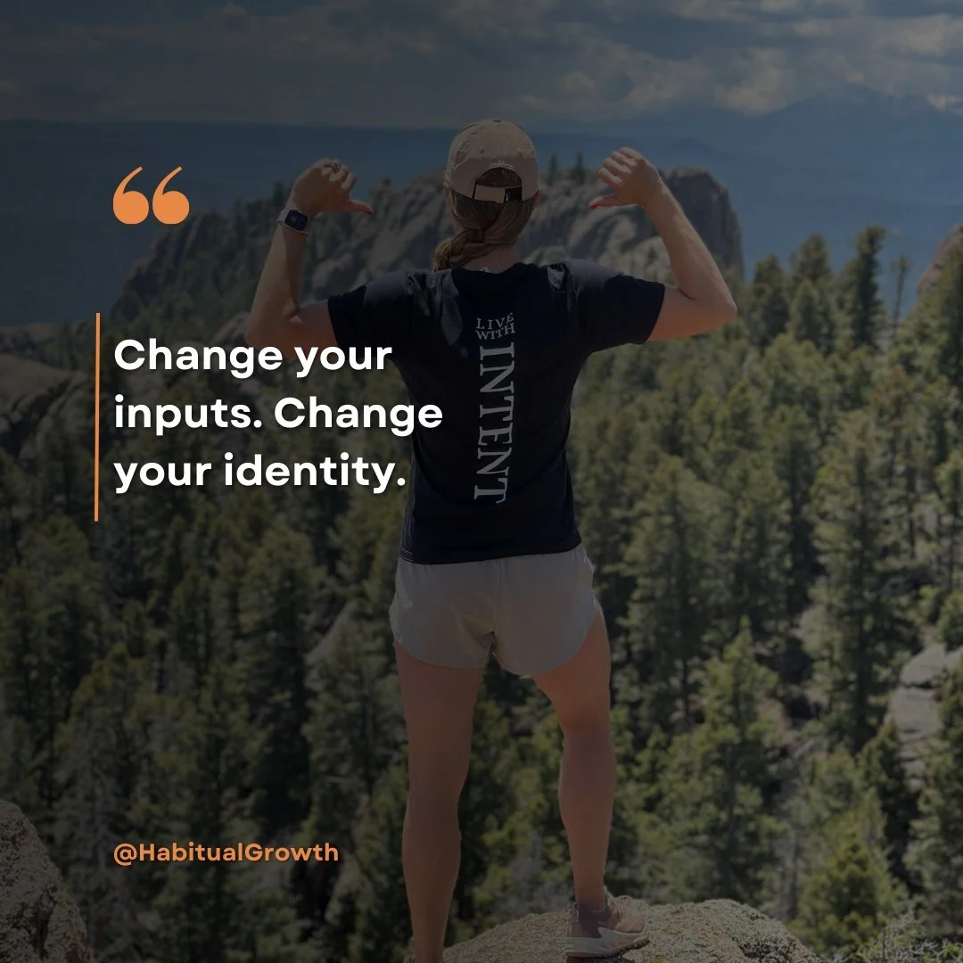 Who you follow.
What you scroll.
What you tolerate.

That becomes you.

If you want different results,
Adjust your environment first.

Clarity creates control.