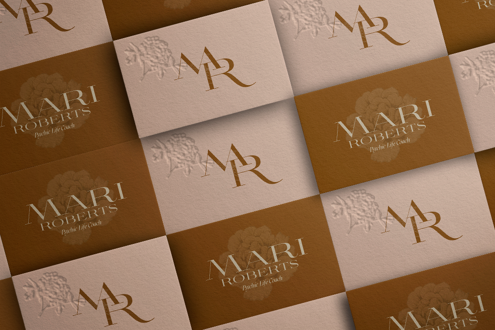 Mari Roberts brand mockup