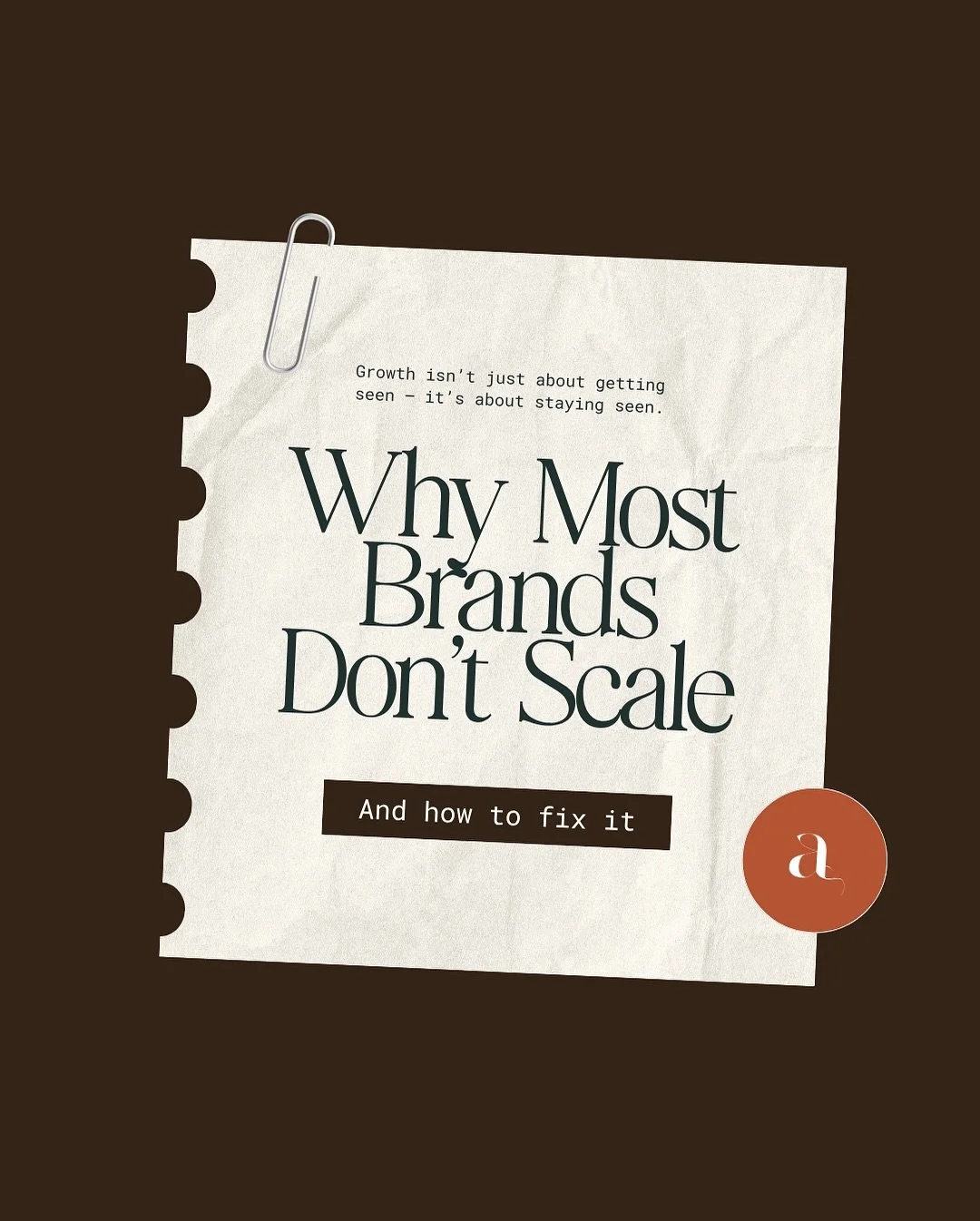 Most brands look like they&rsquo;re doing everything right. They post. They follow trends. They stay &ldquo;consistent.&rdquo;

But when you look closer&hellip; there&rsquo;s no system, no funnel, no clear brand map 🤷&zwj;♀️

And that&rsquo;s EXACTL