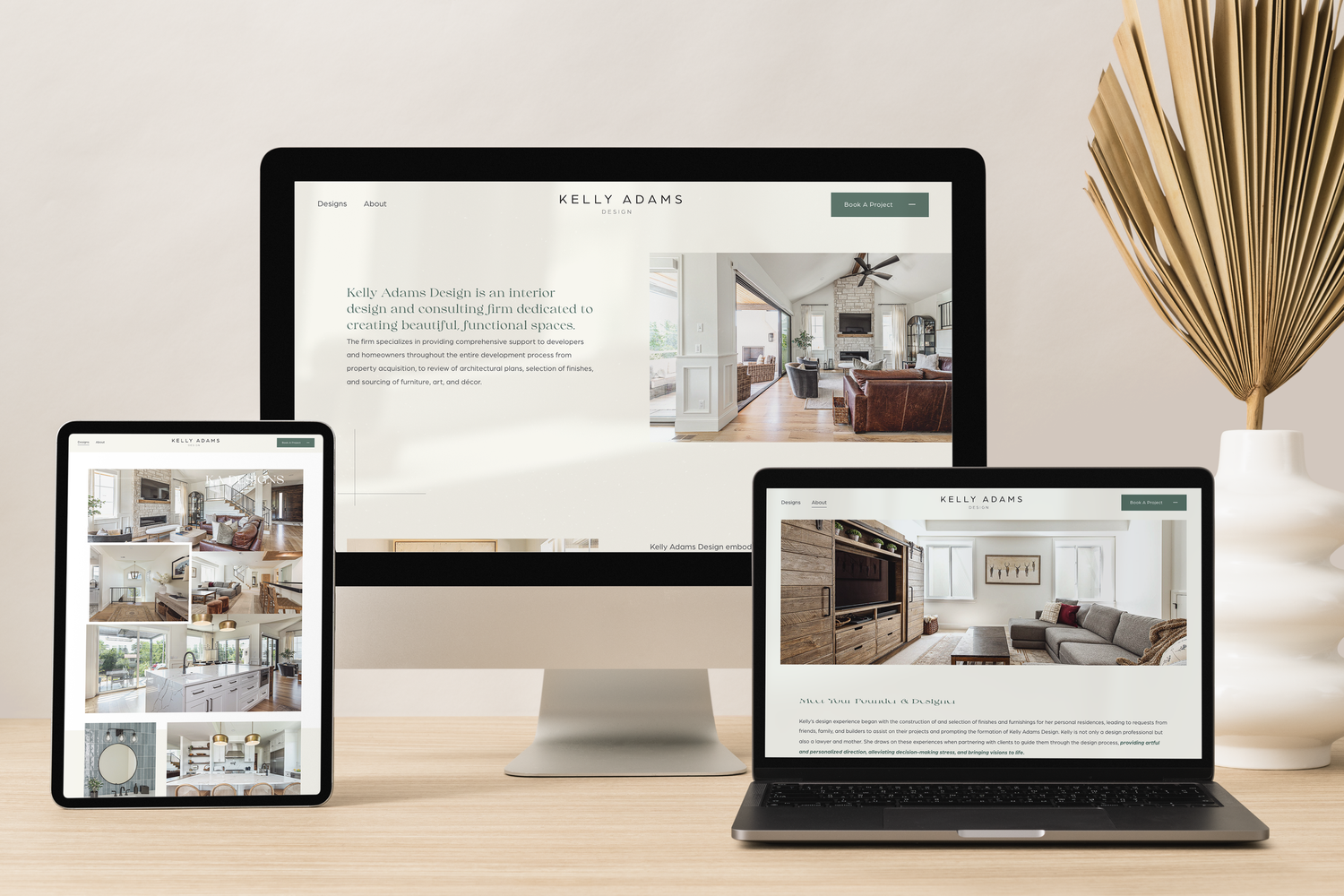 Kelly Adams Design Co. social media design