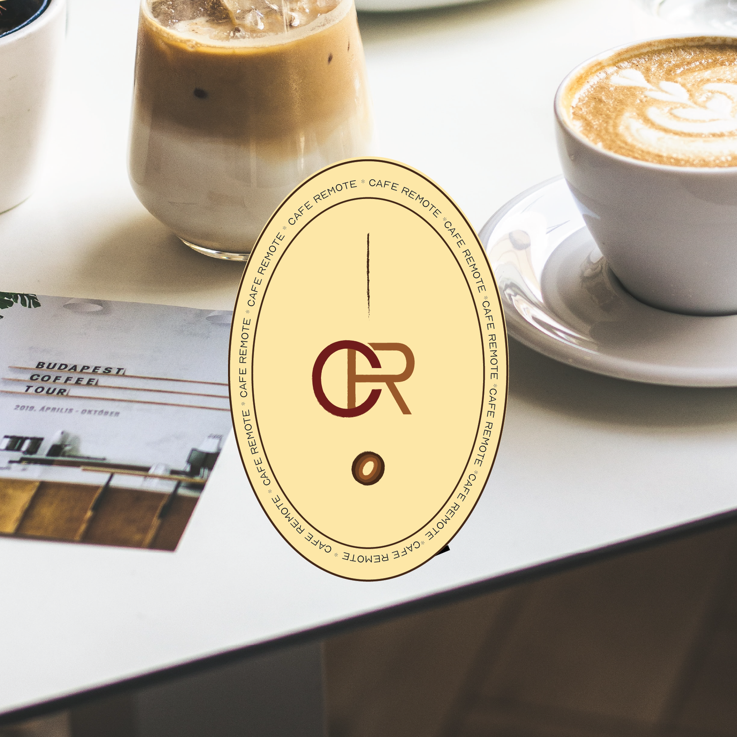 Café Remote brand imagery 12