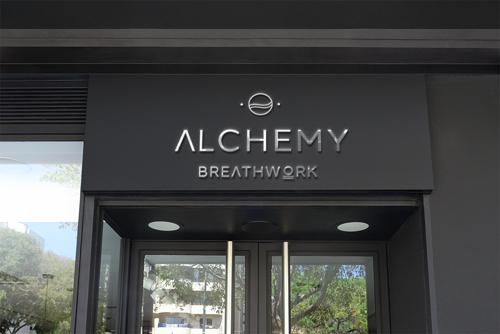Alchemy Breathwork website design