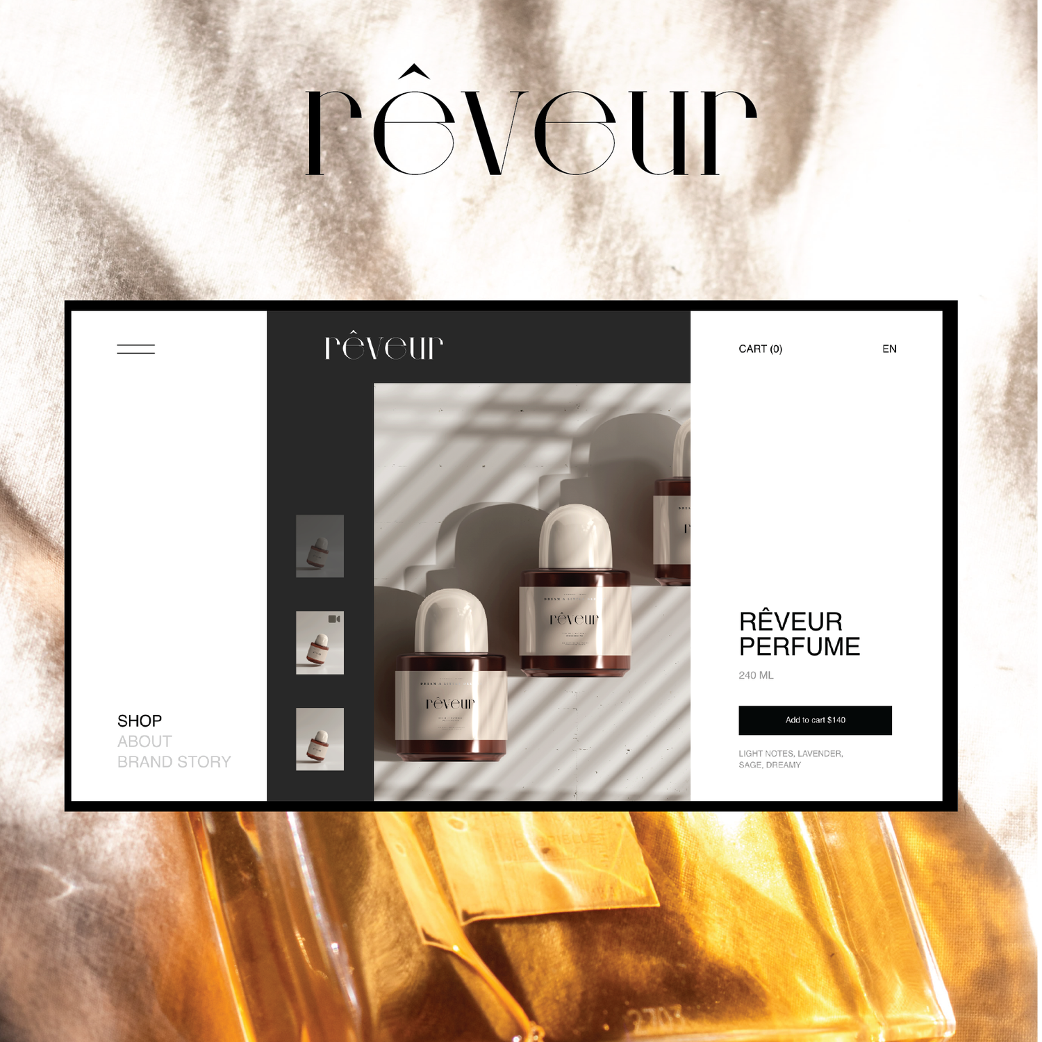 Rêveur Skin Care brand imagery 10