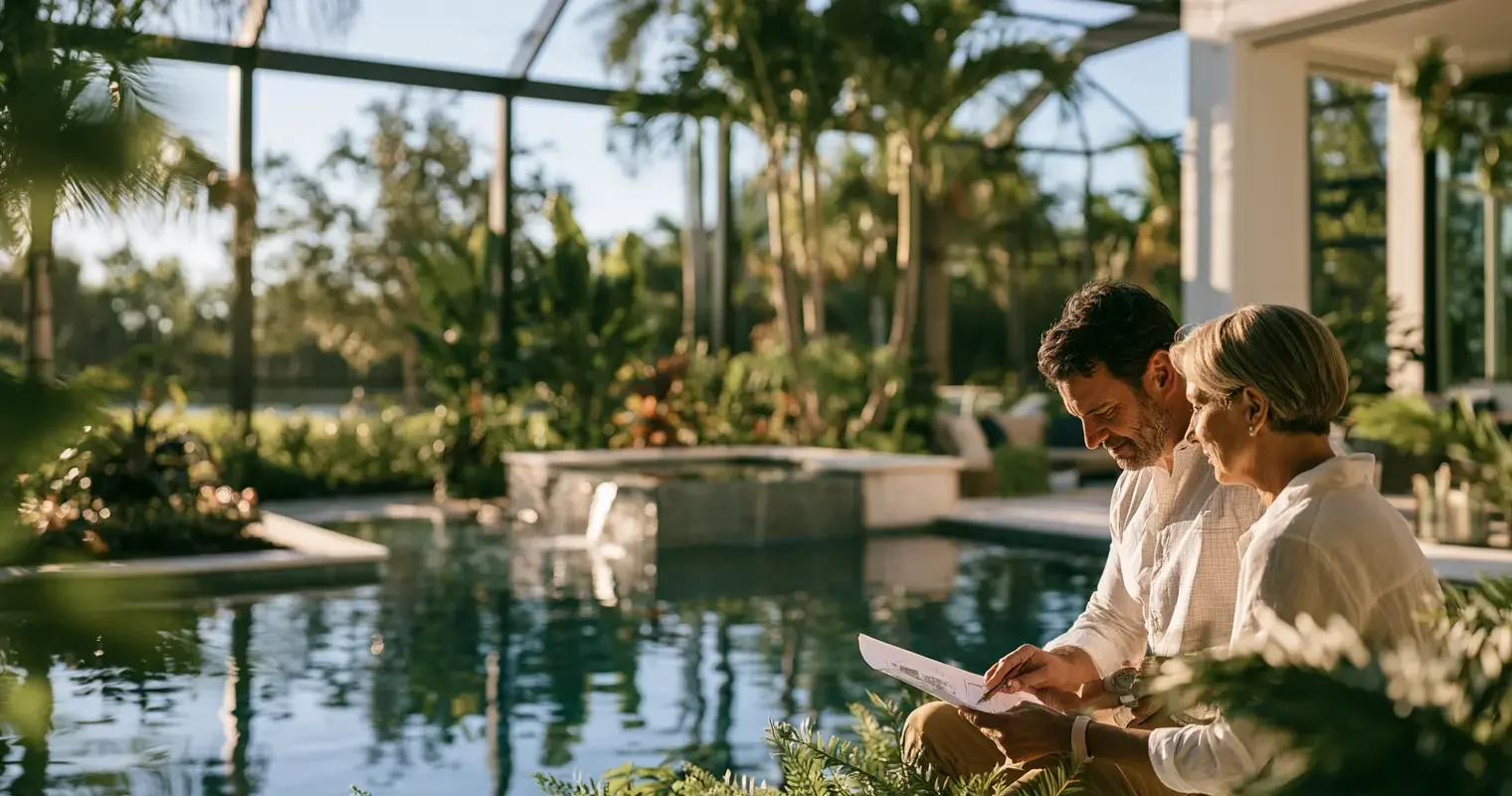How Naples Pool Builders Win the Luxury Backyard Project