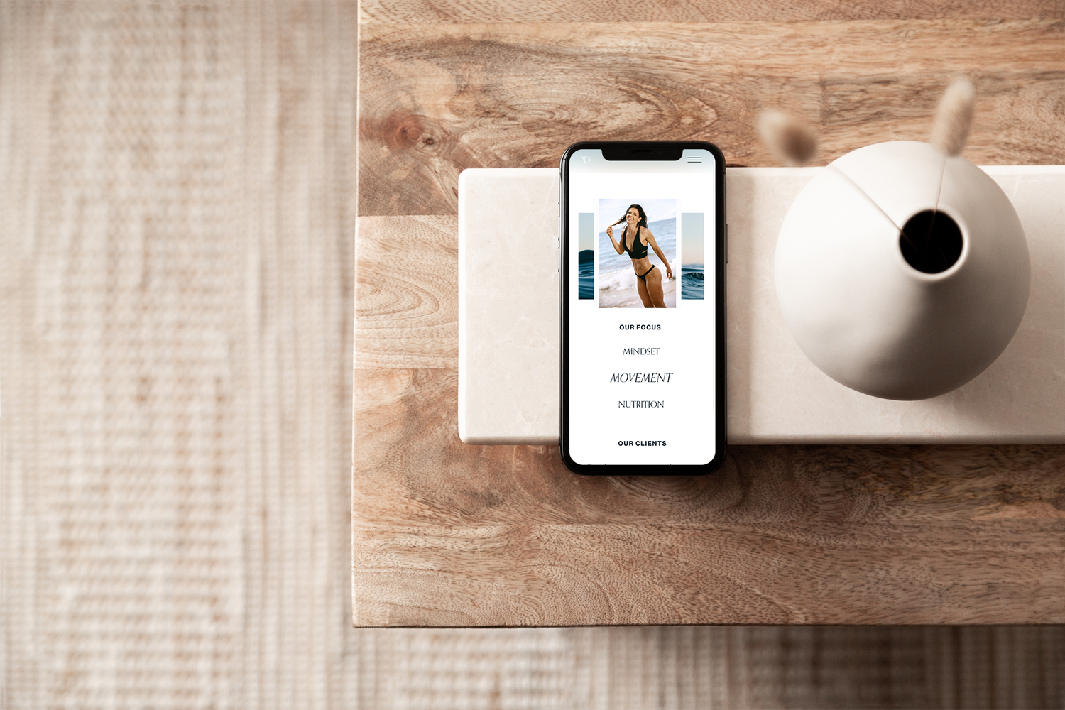 Explorational Fitness brand mockup