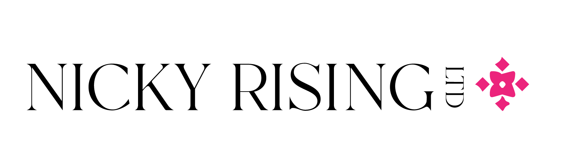 Nicky Rising, LTD. typography