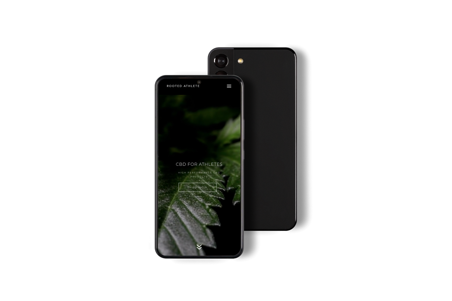 Rooted Athlete brand mockup